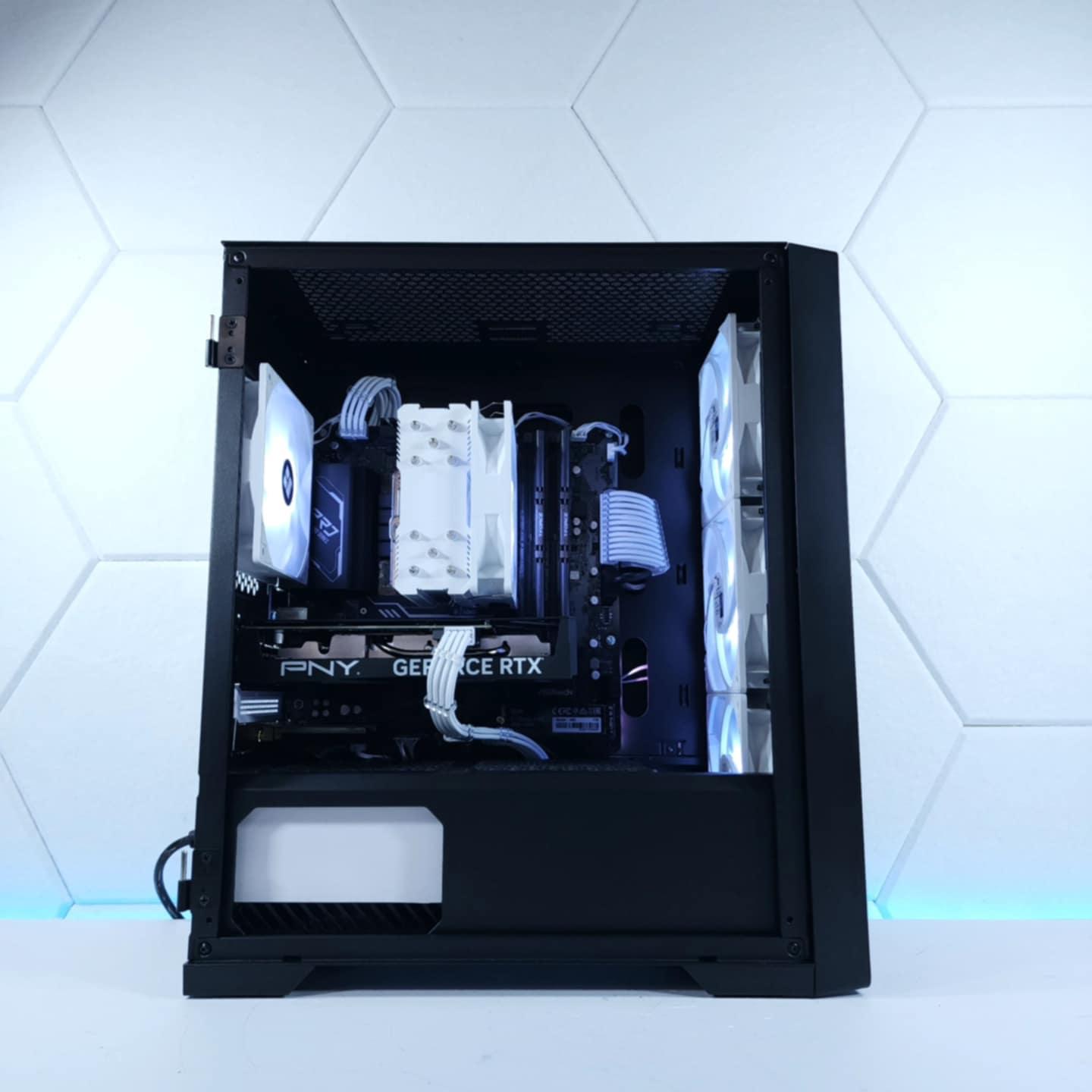 🤍RTX 4060●Core i5 12500T●1TB NVMe●16GB 3200MHz DDR4●1080p Gaming Computer