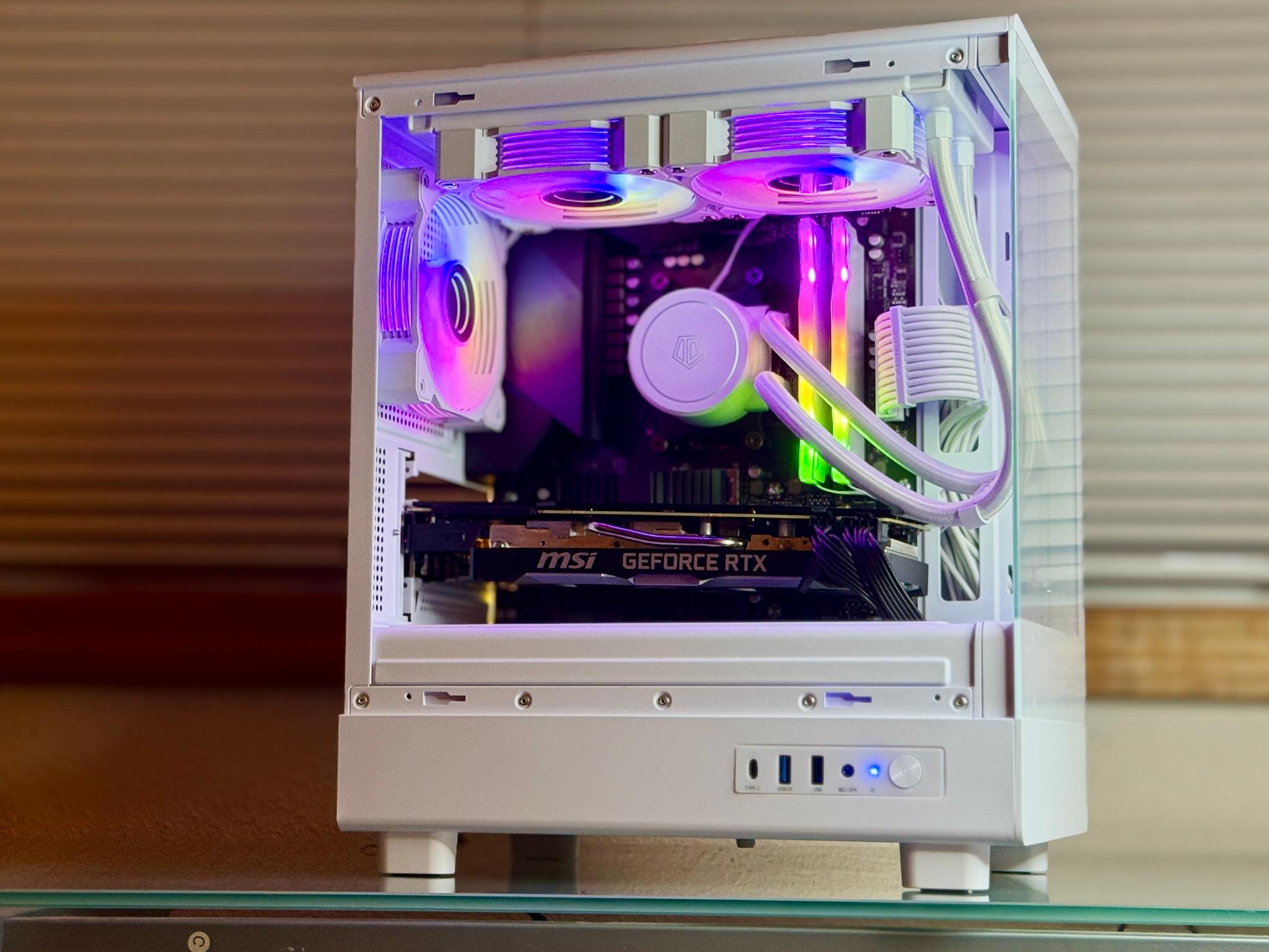 "Snow" White Gaming PC | Ryzen 5 5600x | RTX 2070 SUPER | 16gb DDR4 RAM | 1TB NVMe SSD