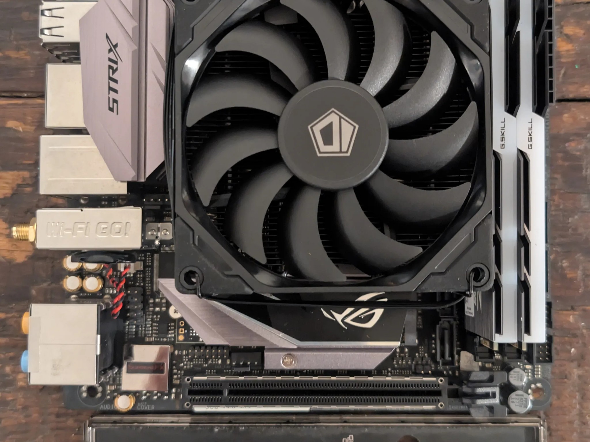 ⭐Mini-ITX Motherboard Combo⭐ Core i7-7700k 32gb RAM 500gb M.2 SSD