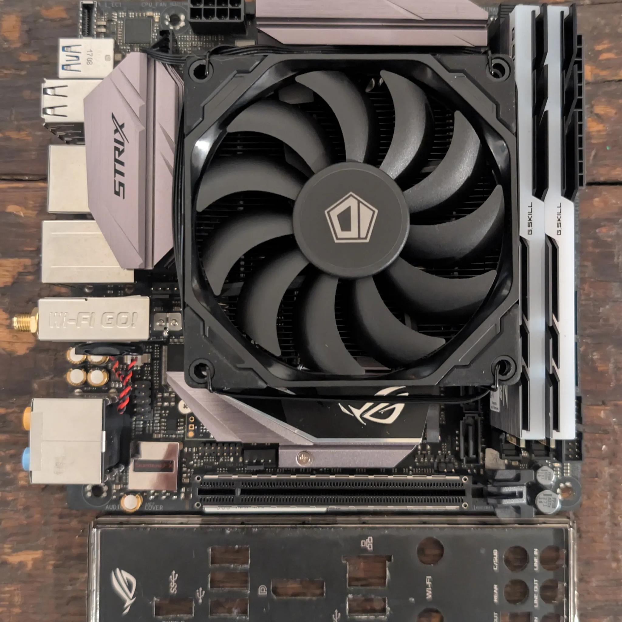 ⭐Mini-ITX Motherboard Combo⭐ Core i7-7700k 32gb RAM 500gb M.2 SSD