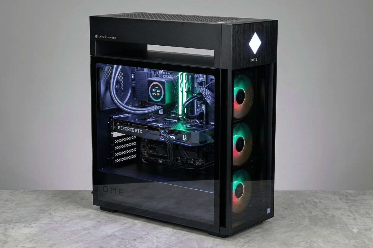 285K | 5070 TI | 2TB | HP OMEN MAX 45L Gaming PC