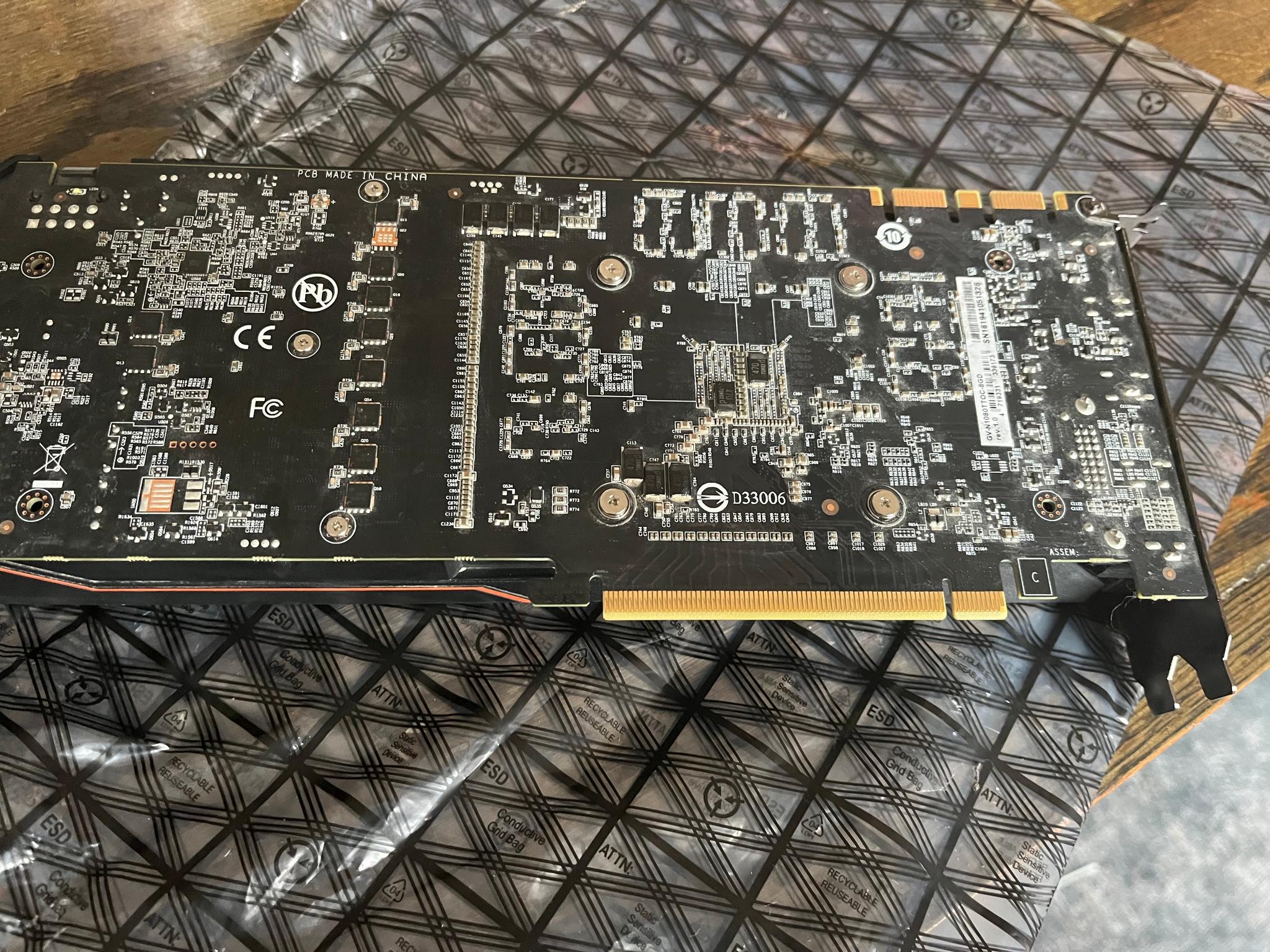 Gigabyte TURBO OC GeForce GTX 1080
