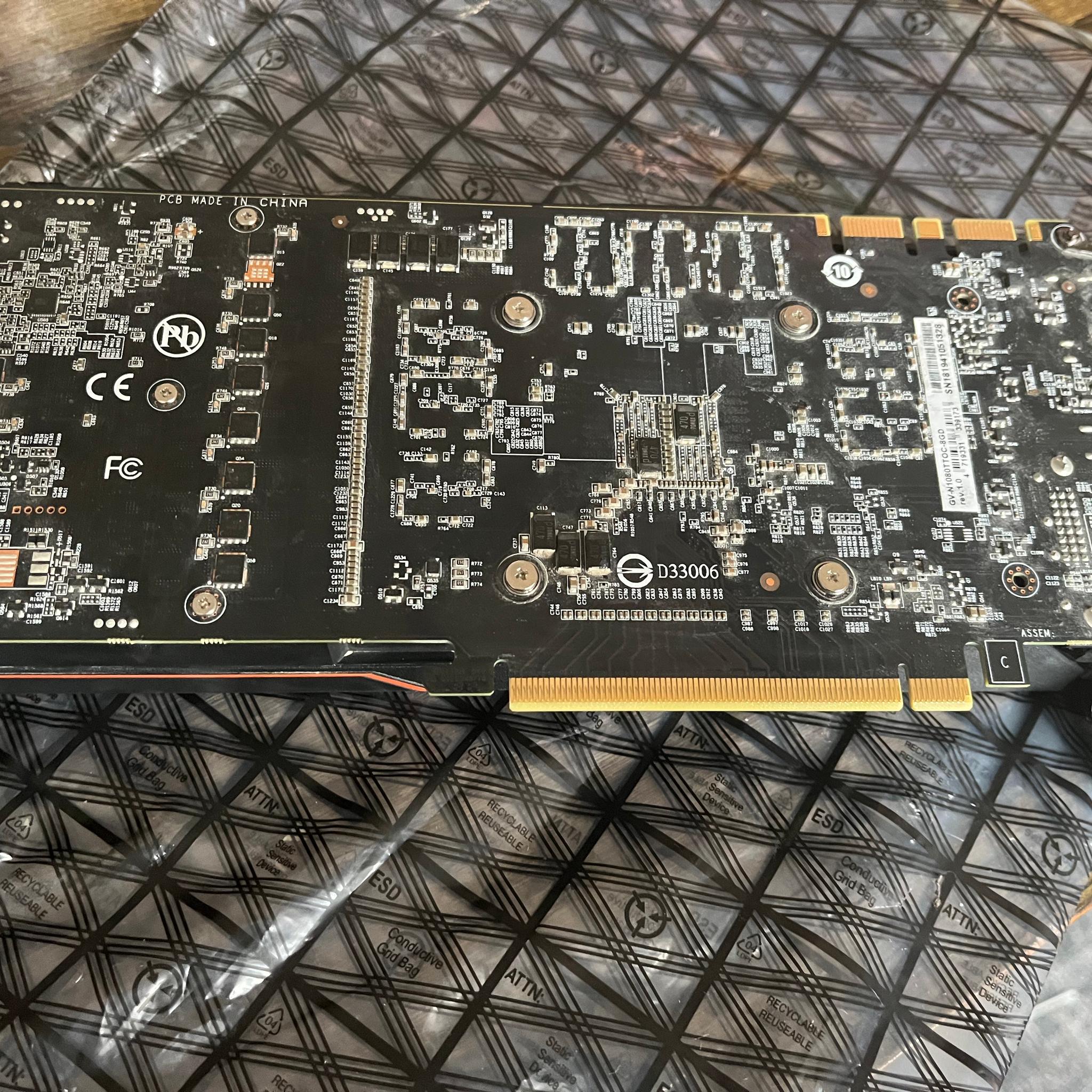 Gigabyte TURBO OC GeForce GTX 1080