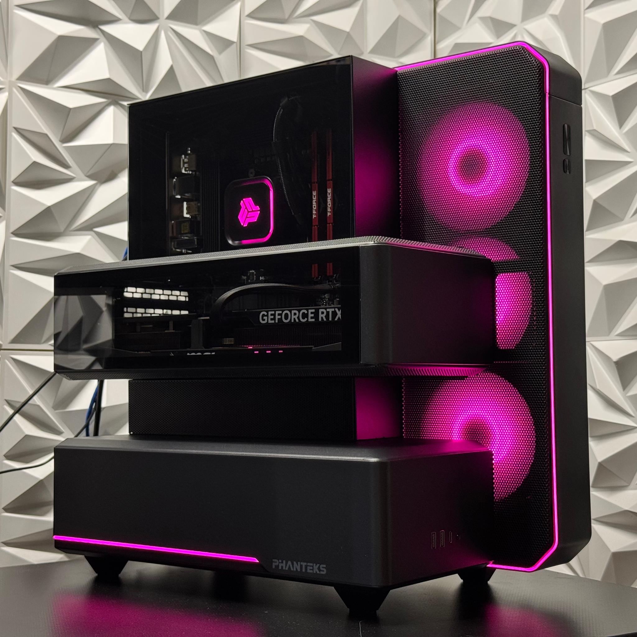 RTX 5070 Ti / Ryzen 7 9800X3D / 32GB DDR5 / 2TB SSD / EX5 Case / Gaming pc / creator pc / streaming