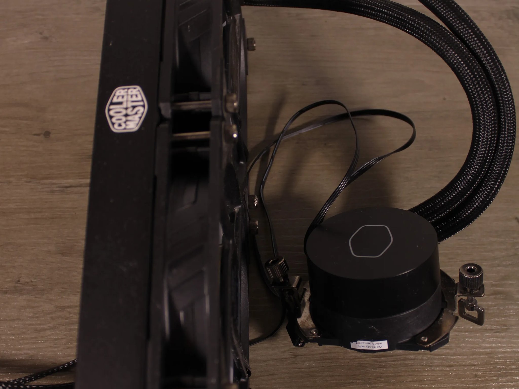 CoolerMaster AIO Cooler | 240mm Radiator | 2 PWM ARBG Fans | AM4/AM5