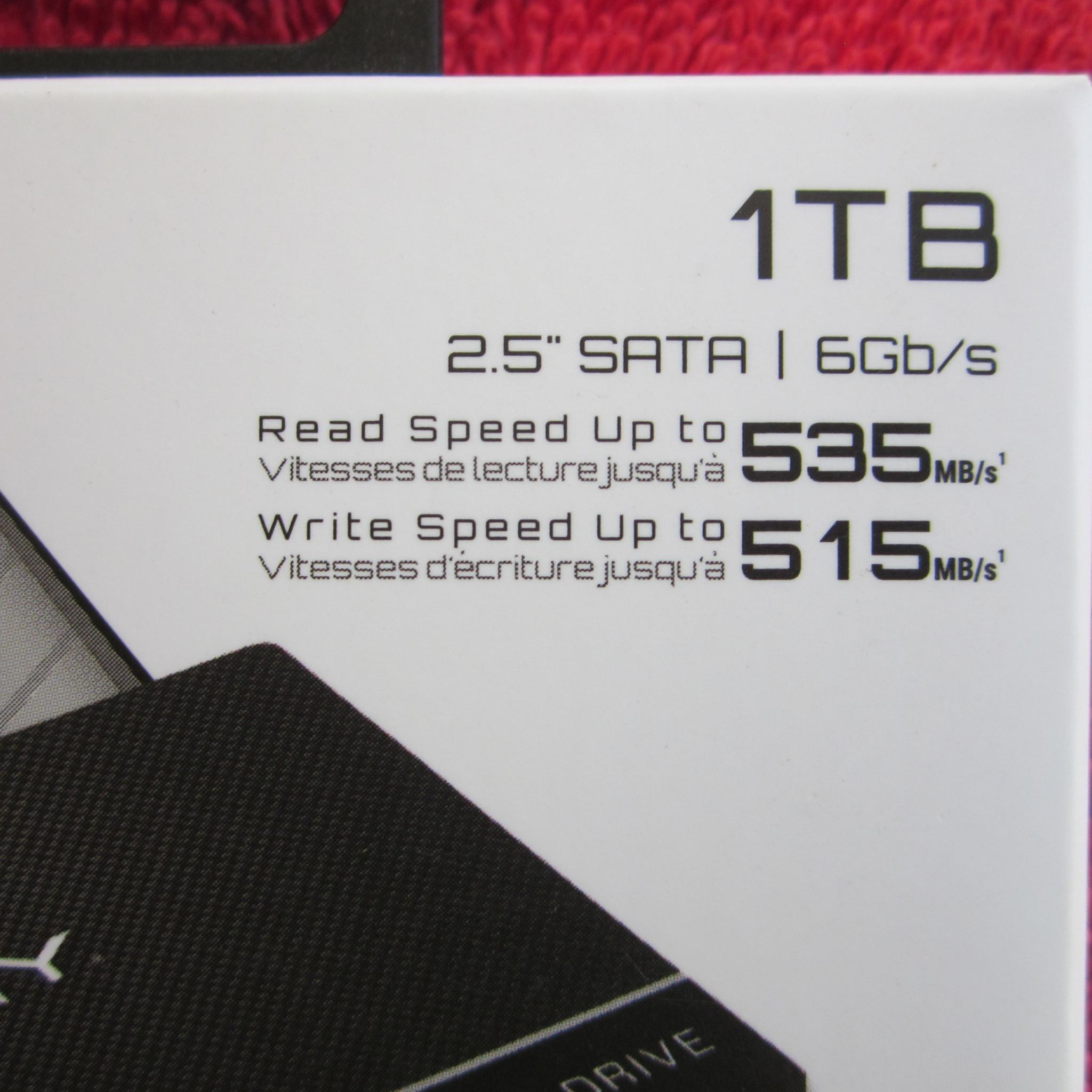 NEW SEALED PNY CS900 2.5" 1TB SATA III SSD SSD7CS900-1TB-RB