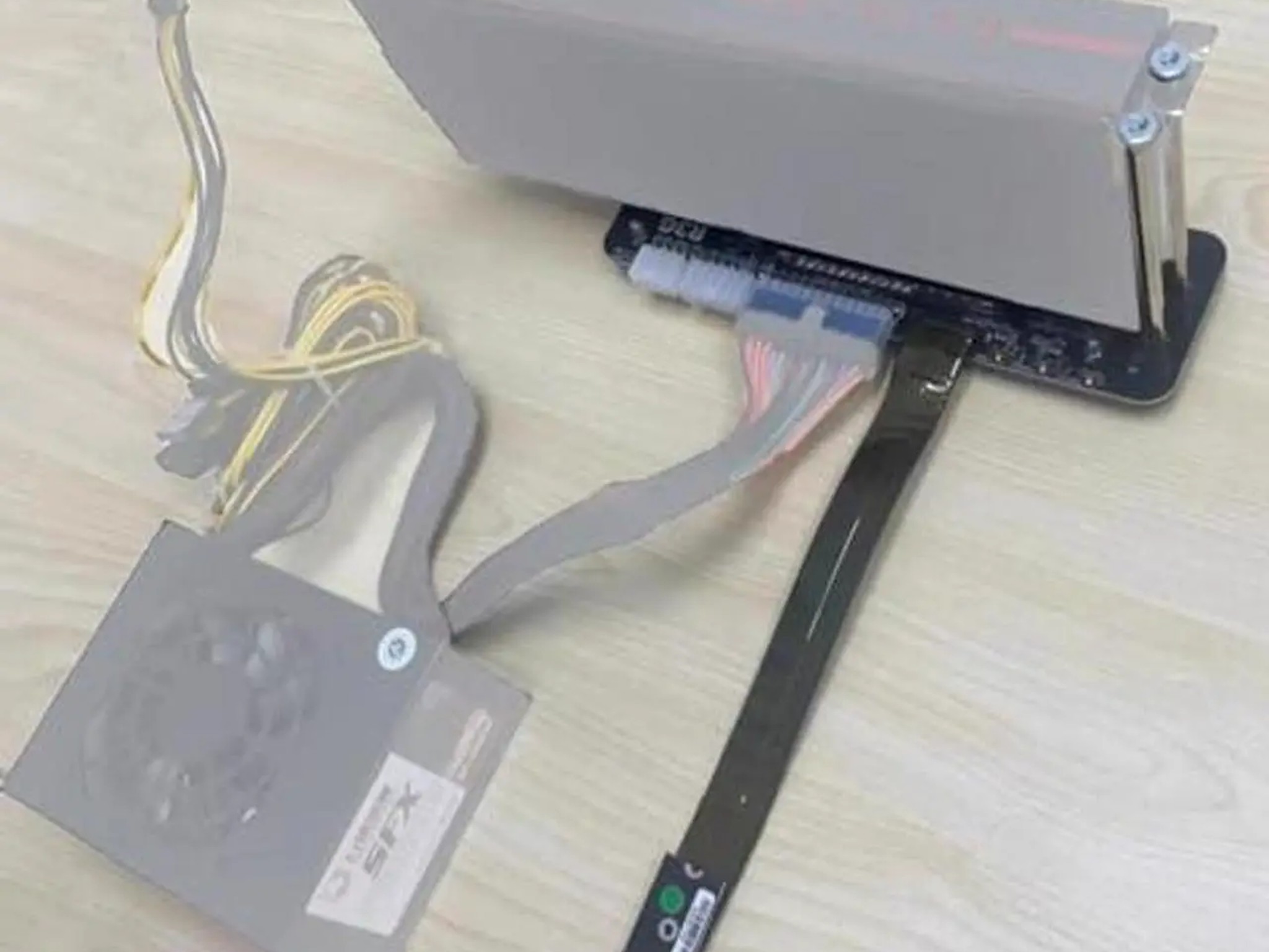 JMT M.2 M Key NVMe External Graphics Card Stand Bracket 64Gbs Full Speed PCIe 4.0 x4 Riser R43SG
