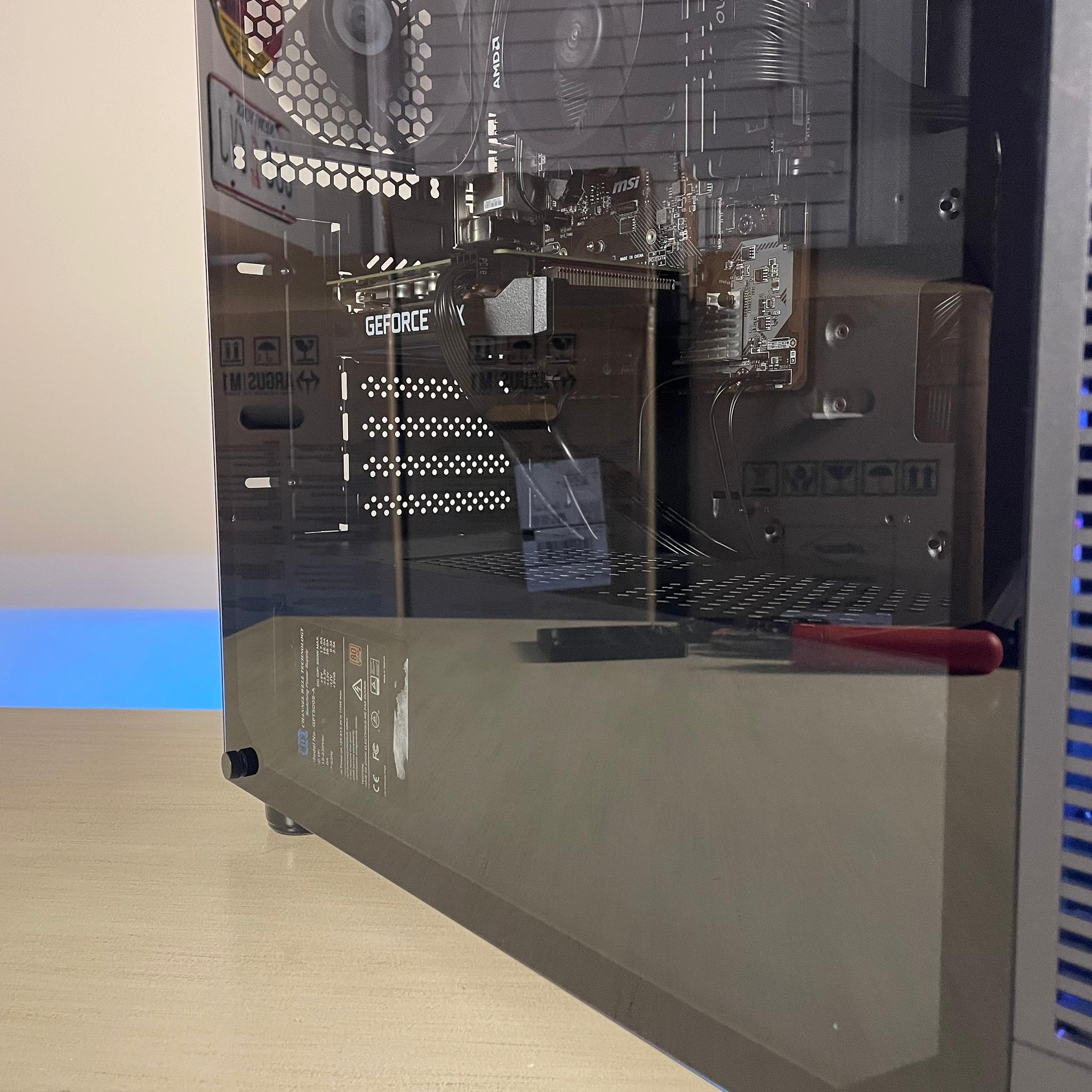 Custom Gaming Desktop PC Ryzen 5 | Rx 5500xt| 16GB Ram | 256gb Ssd | RGB strips |
