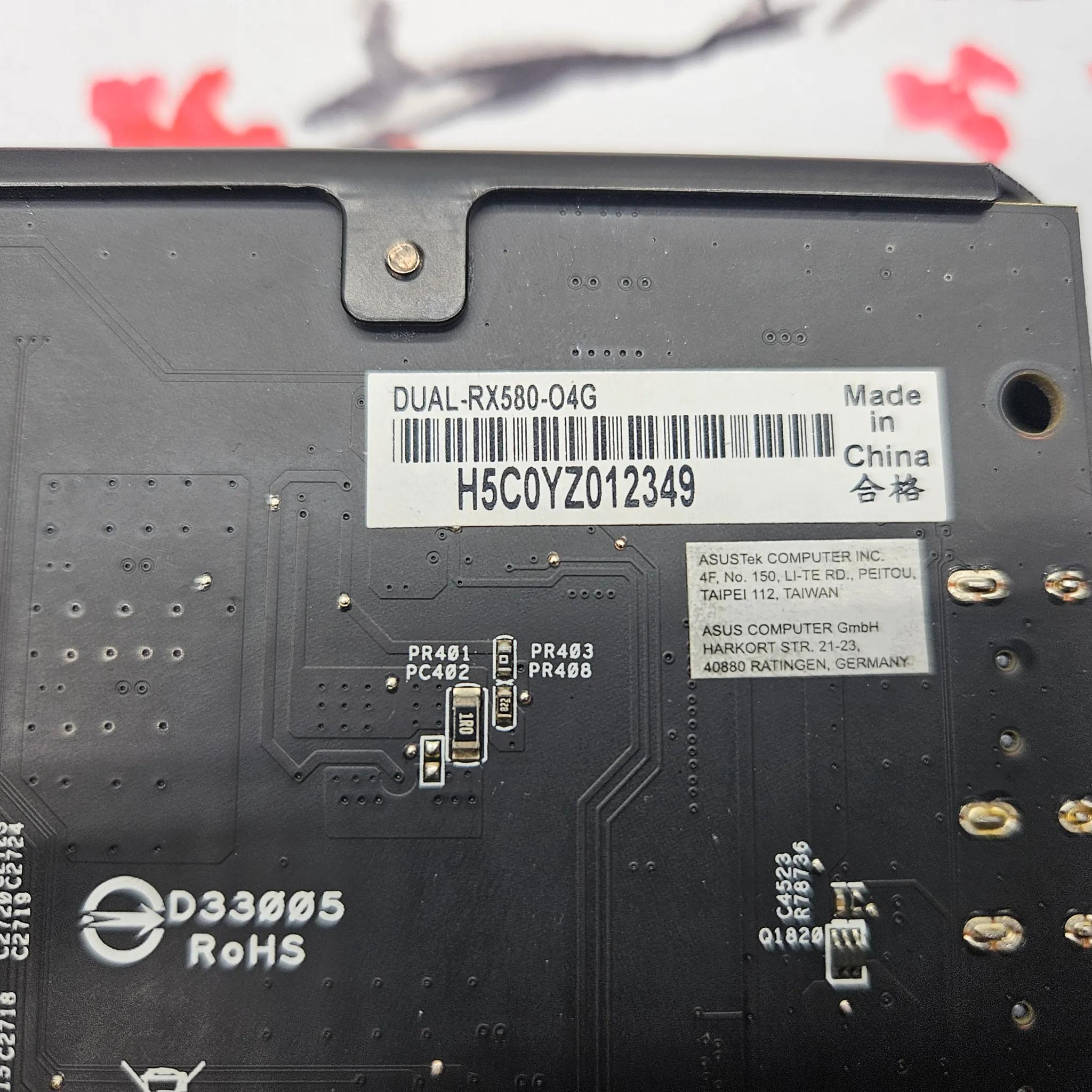 Asus RX580 4GB