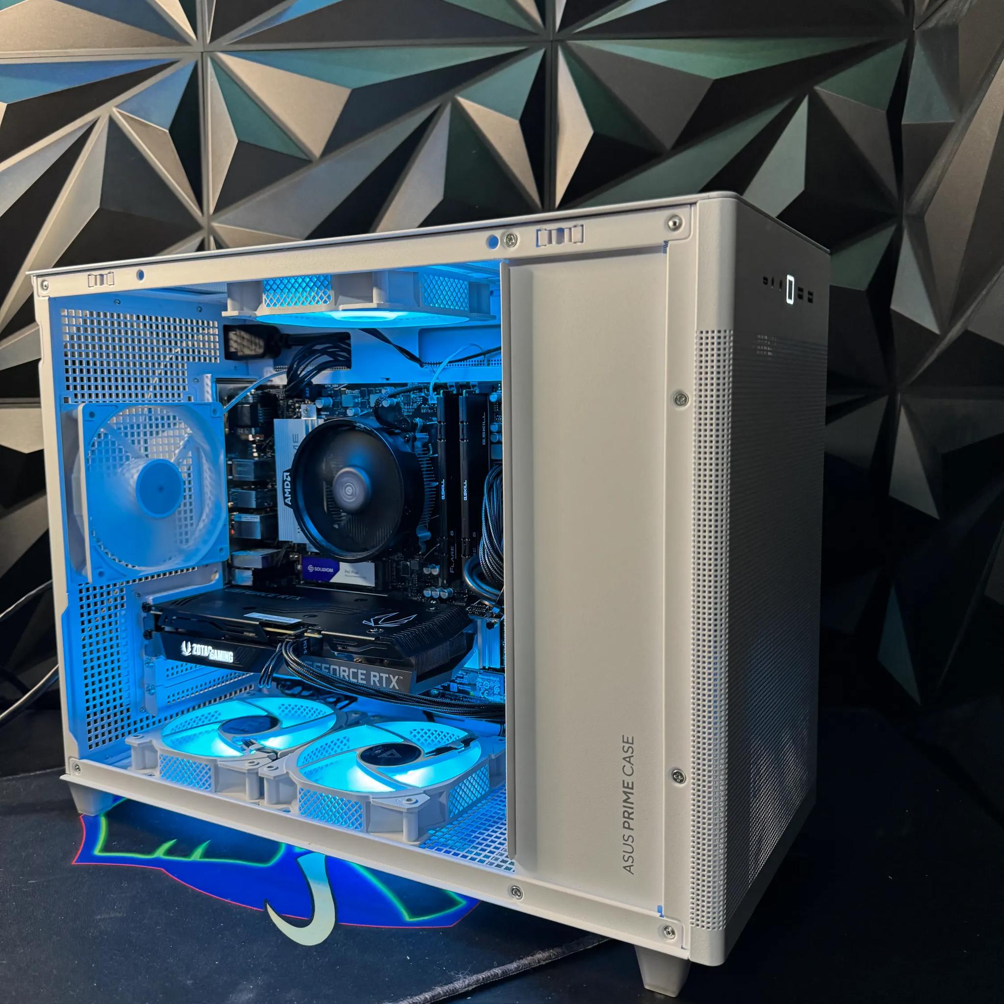 ⚡ Prime Time ⚡Ryzen 5 8600G | RTX 3060Ti|32 GB DDR5| 1.25 TB NVMe|