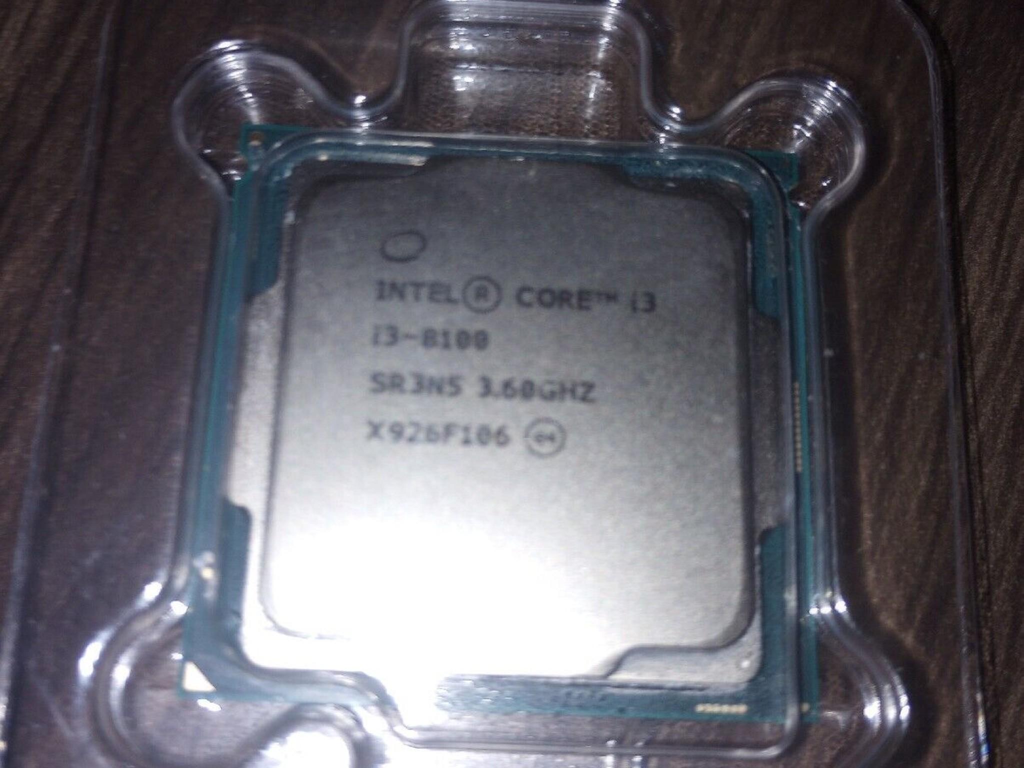 Intel Core i3-8100 (8th Gen) 3.6GHz Desktop Processor