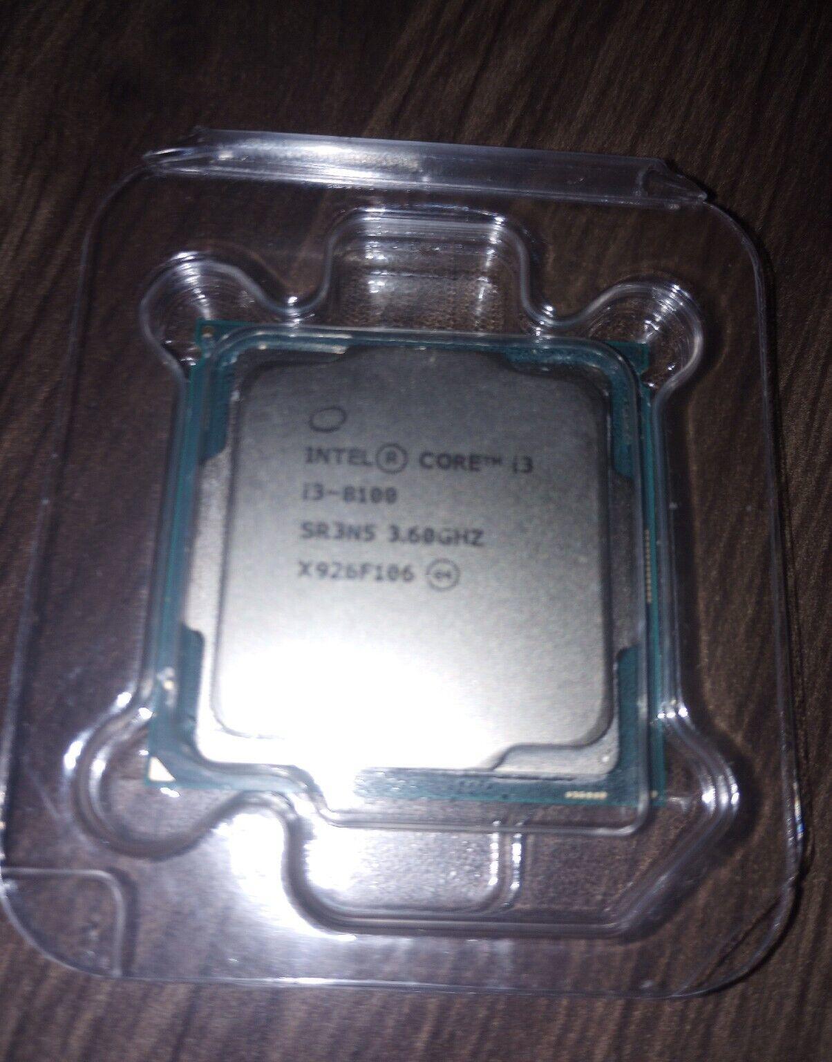 Intel Core i3-8100 (8th Gen) 3.6GHz Desktop Processor