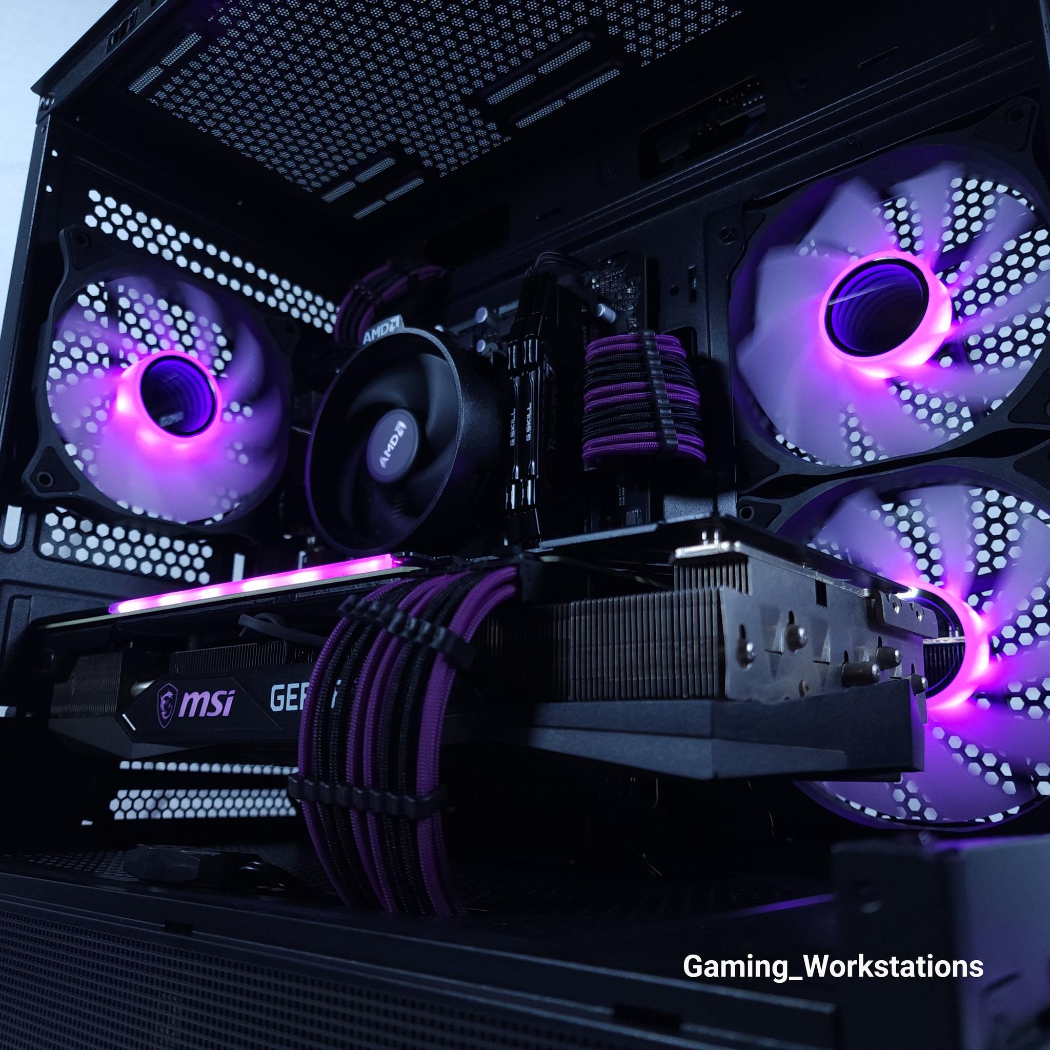💜RTX 3070 || Ryzen 5 5600GT || 1.5TB SSD* || 16GB 3200MHz || 1080p/1440p Gaming Computer