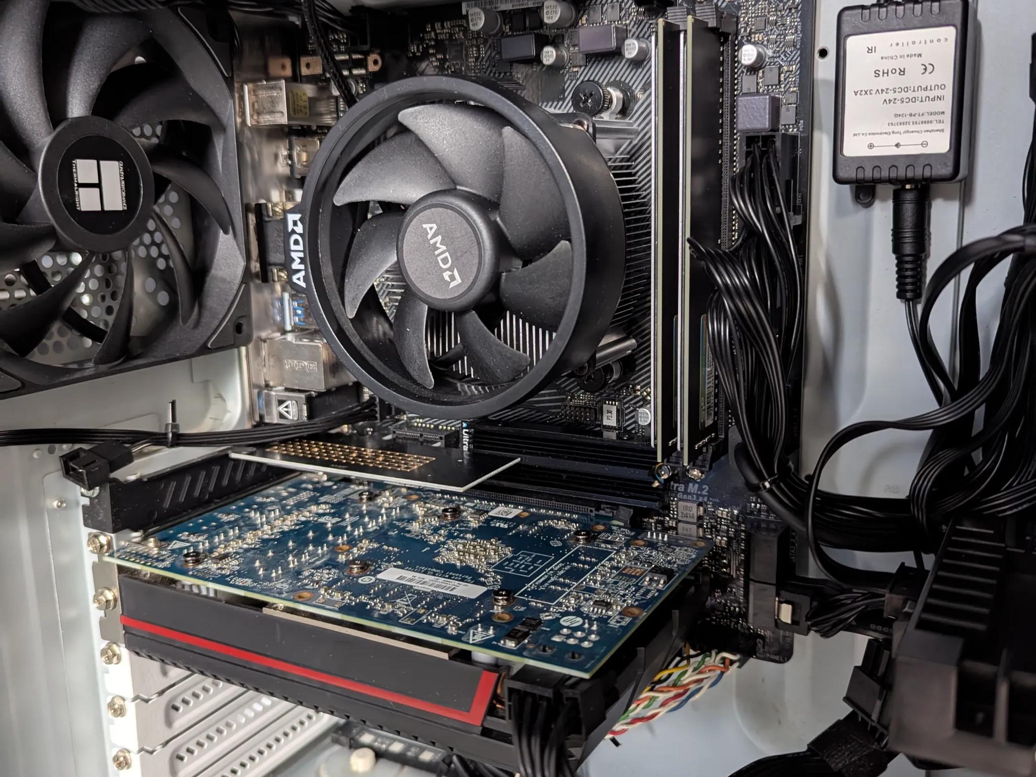 Ryzen 5 4650G | 16GB RAM | 512GB (2x256GB) NVMe |  RX 580 8GB GPU | 1TB HDD | WiFi+BT  | Gaming PC