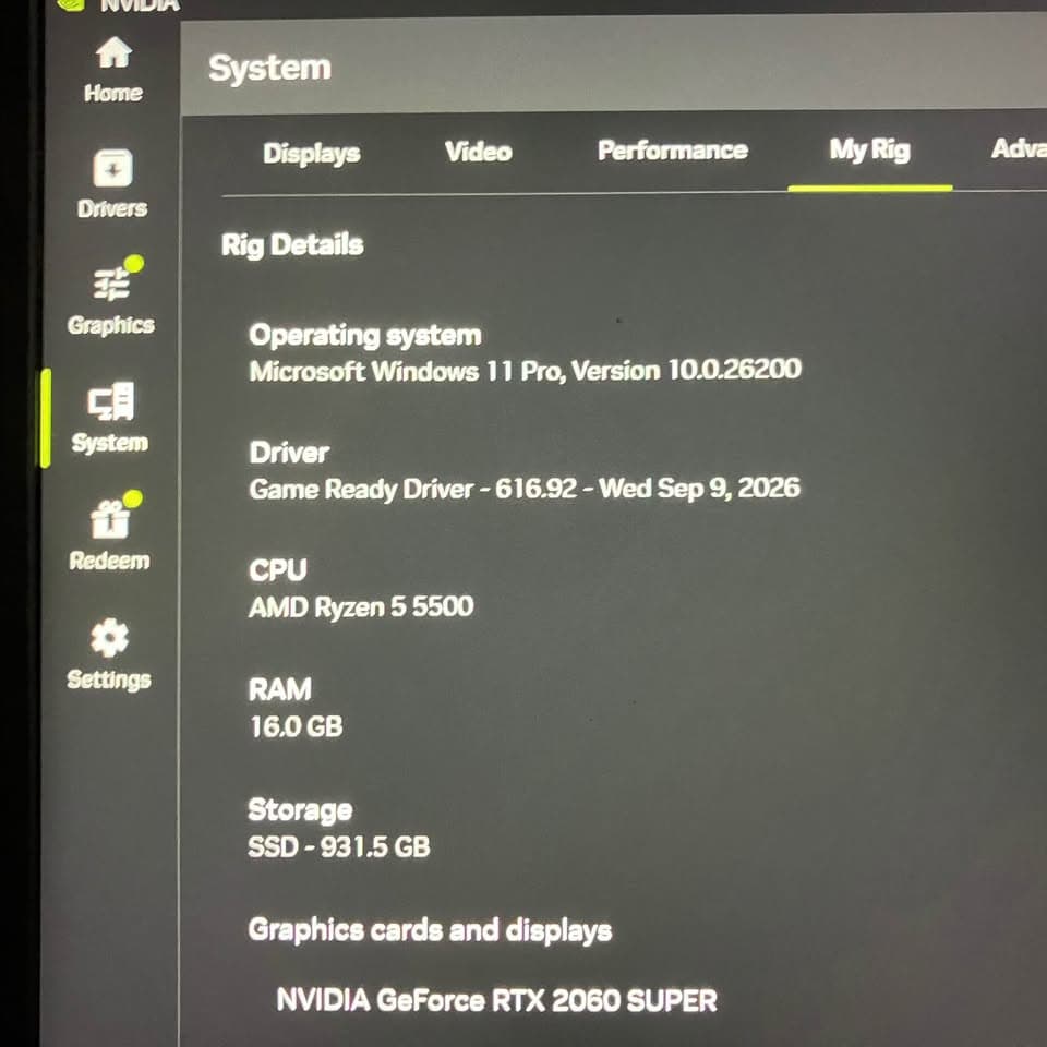Budget RTX AM4 Gaming PC (1TB NVMe SSD, Ryzen 5 5500, RTX 2060 SUPER, 16GB RAM)