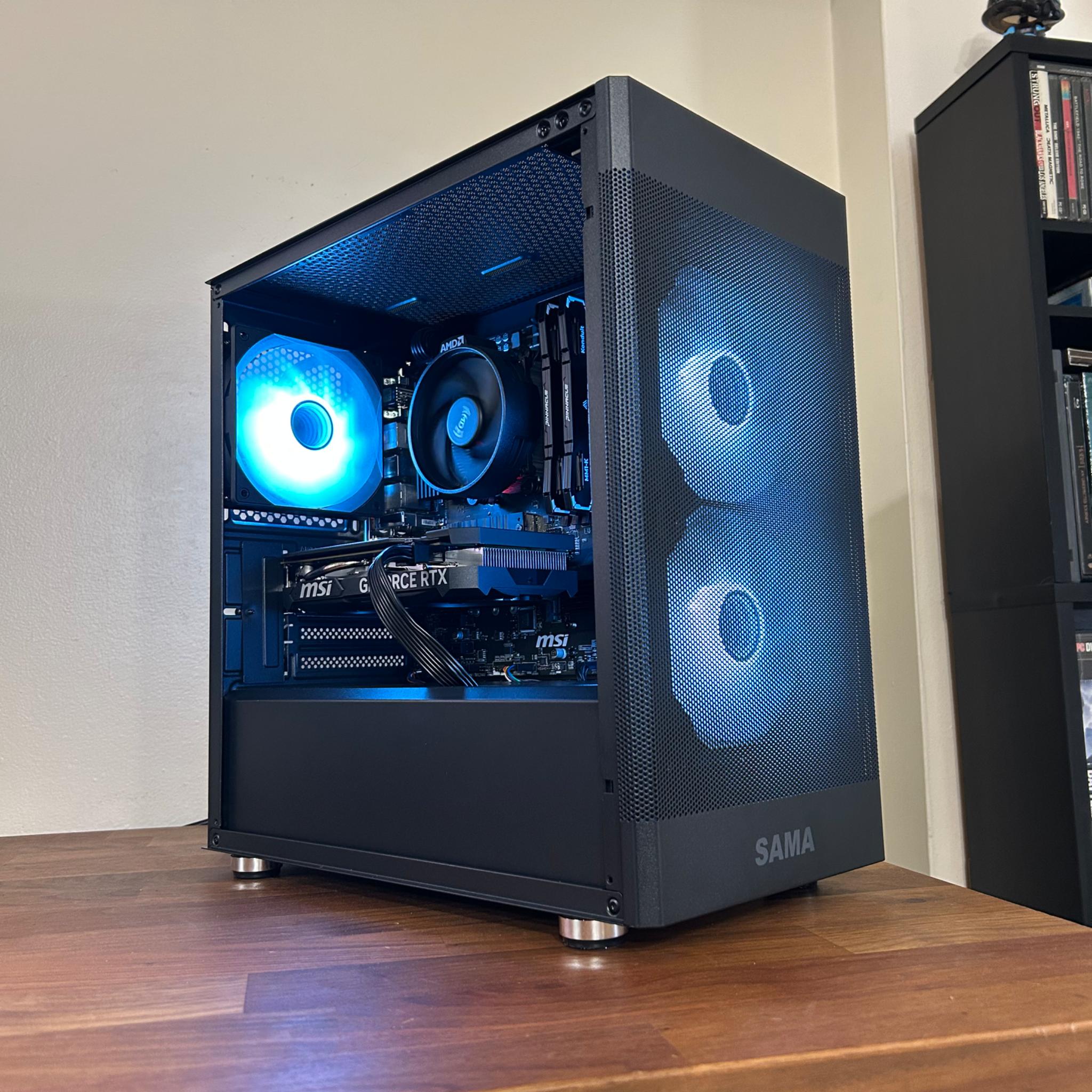 *SALE* RTX 4060 | Ryzen 5 5500 | 16GB DDR4 | 1TB SSD | WI-FI | The Sentry RTX