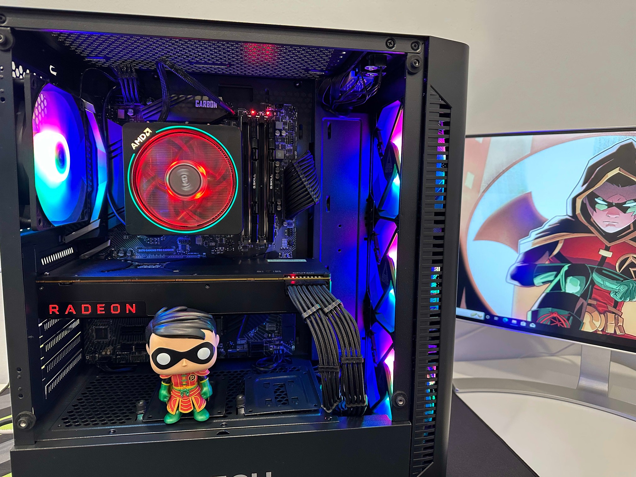 Robin DC || Gaming PC- Ryzen 2700X 8Cores/16 Threads-RX Vega 64 8GB HBM2-16GB DDR4 RAM-1TB WD  SSD