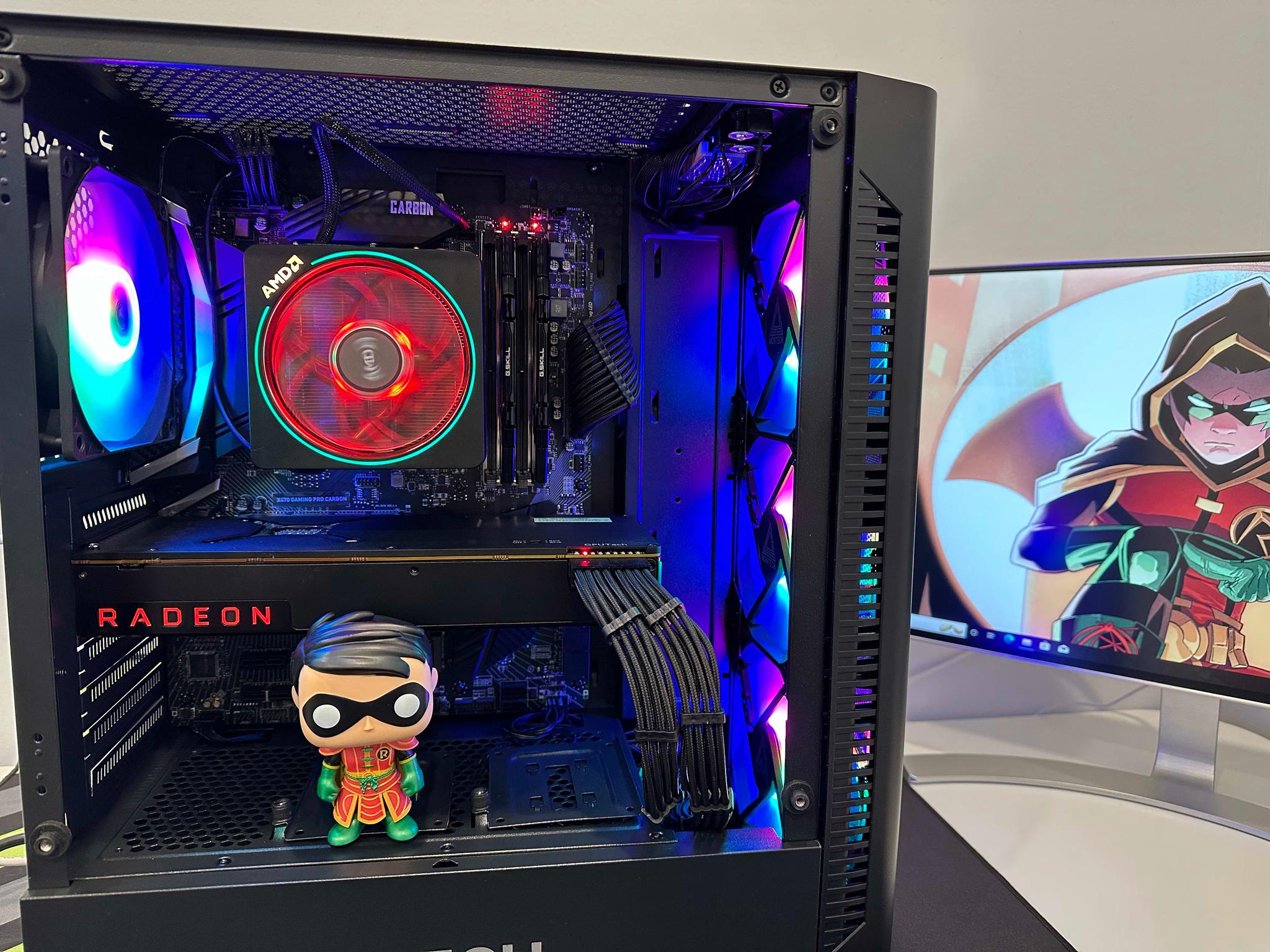 Robin DC || Gaming PC- Ryzen 2700X 8Cores/16 Threads-RX Vega 64 8GB HBM2-16GB DDR4 RAM-1TB WD  SSD