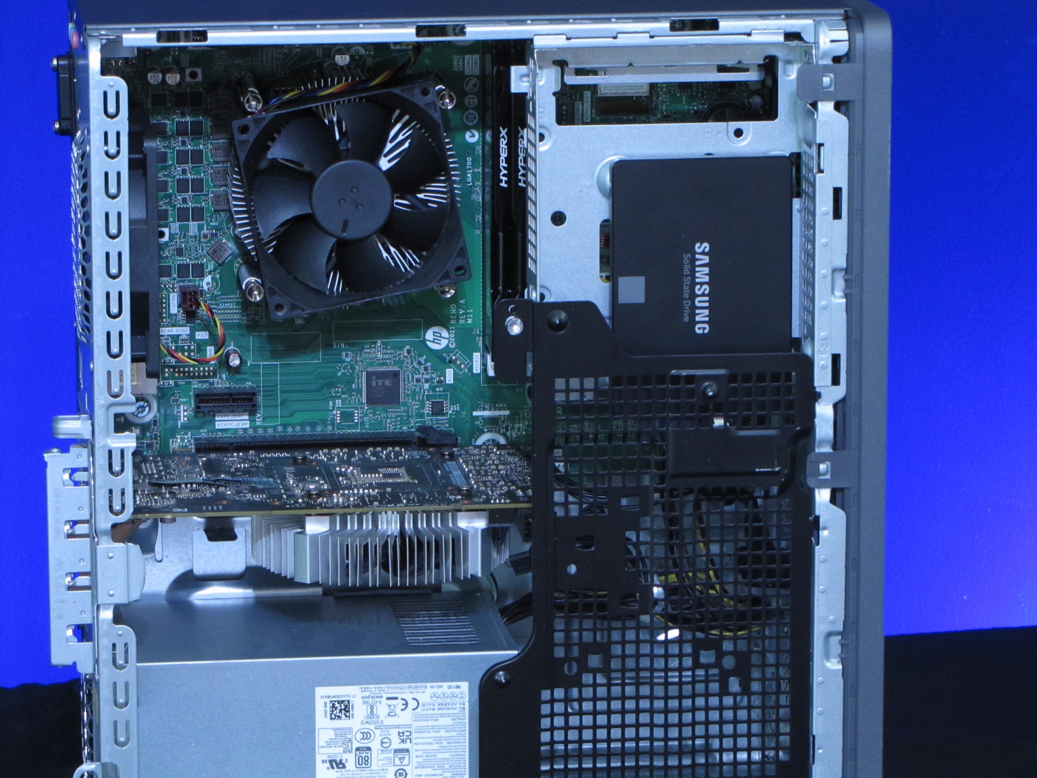 HP Envy Gaming PC, i3-12100F, GTX 1060 6GB, 16GB DDR4, 500GB SSD