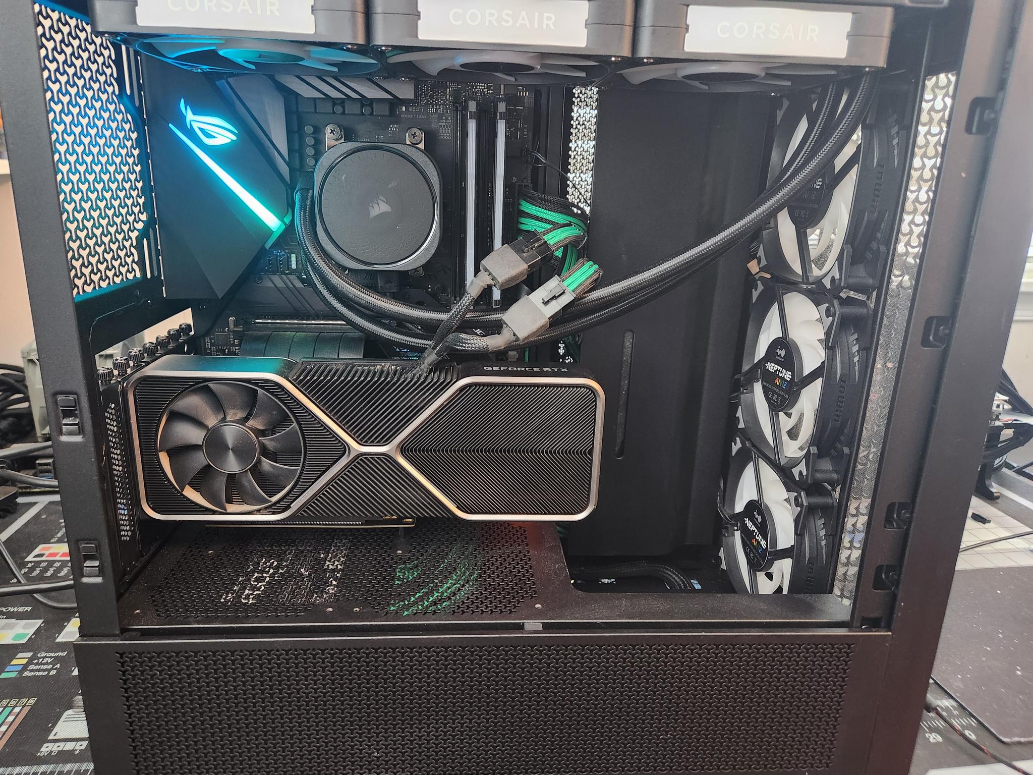 GODZILLA,  THE HIGH END GAMING/STREAMING PC Ryzen 9 3900x/ RTX 3080 FE, 32 gb DDR4!!!