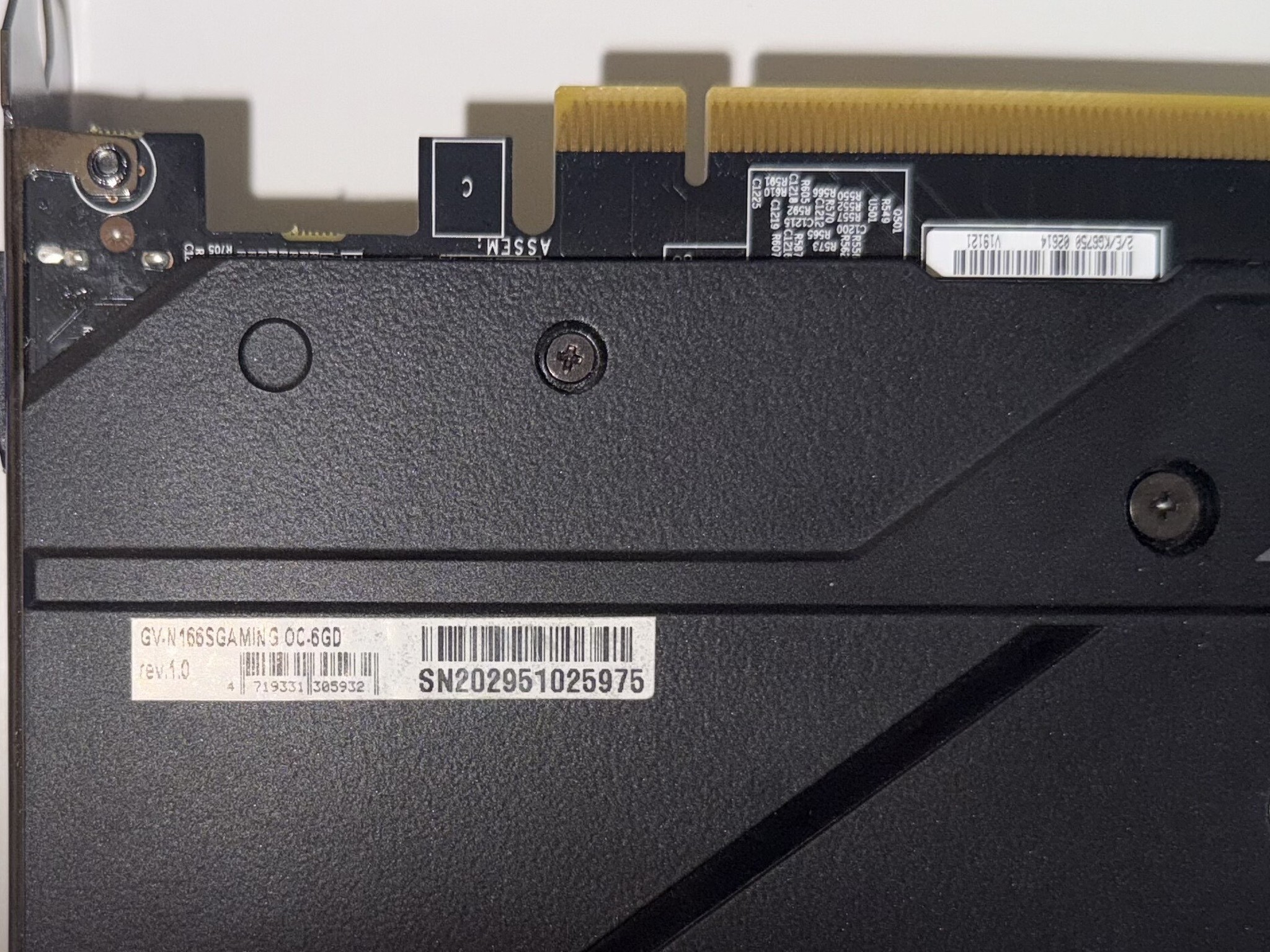 Gigabyte GeForce GTX 1660 SUPER GAMING OC Graphics Card