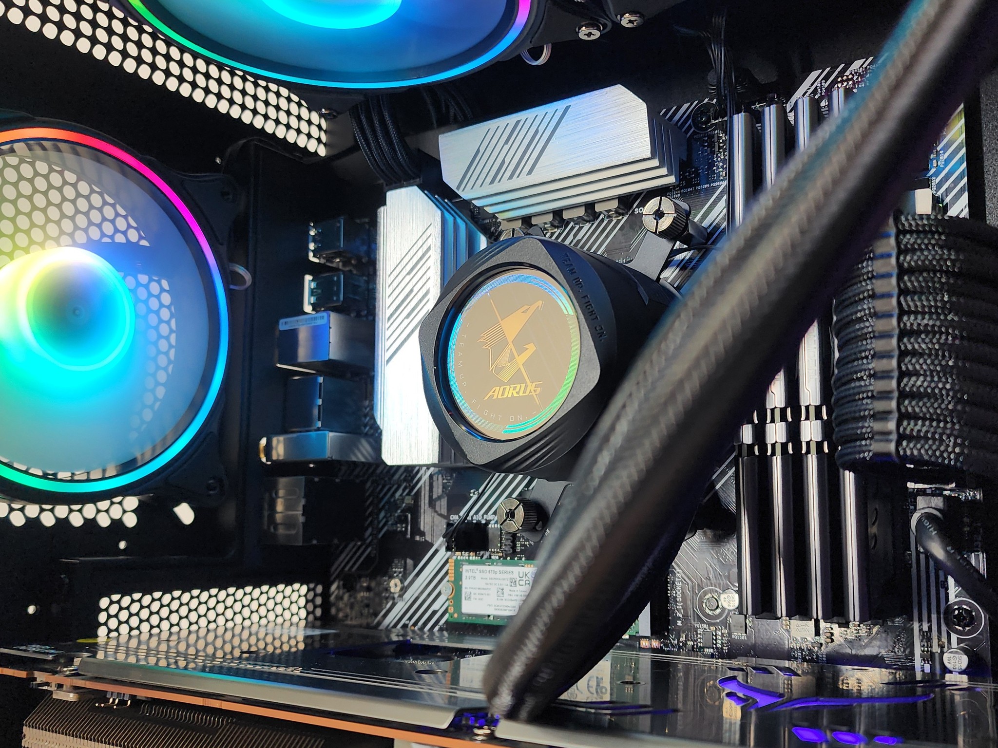 Gaming PC Ryzen 7 5700X3D 32GB RAM 2TB SSD RX 6900 XT 16GB Windows 11 Computer