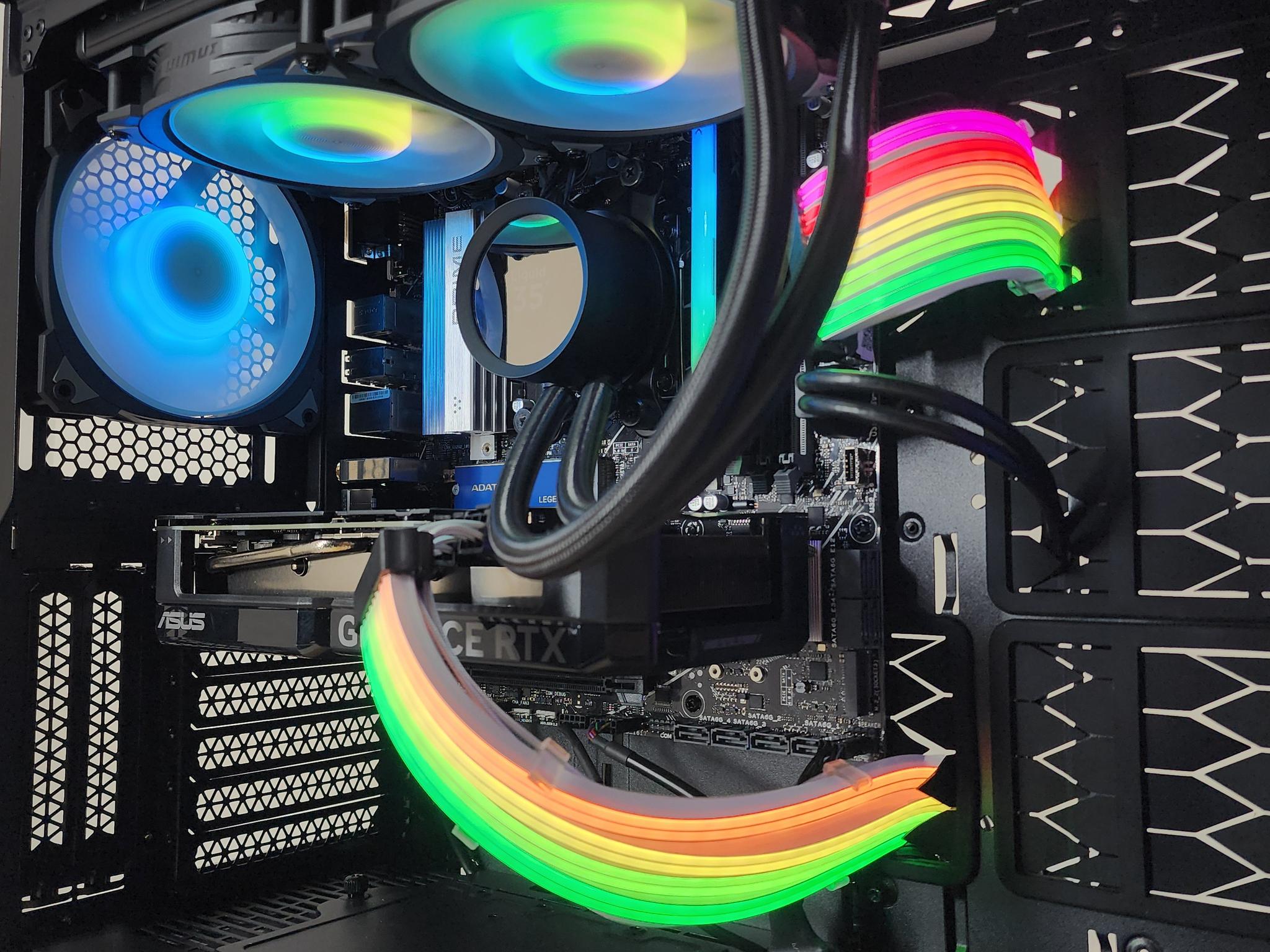 Gaming PC Ryzen 5 7600X 16GB RAM 1TB SSD RTX 4060 8GB Windows 11 Computer