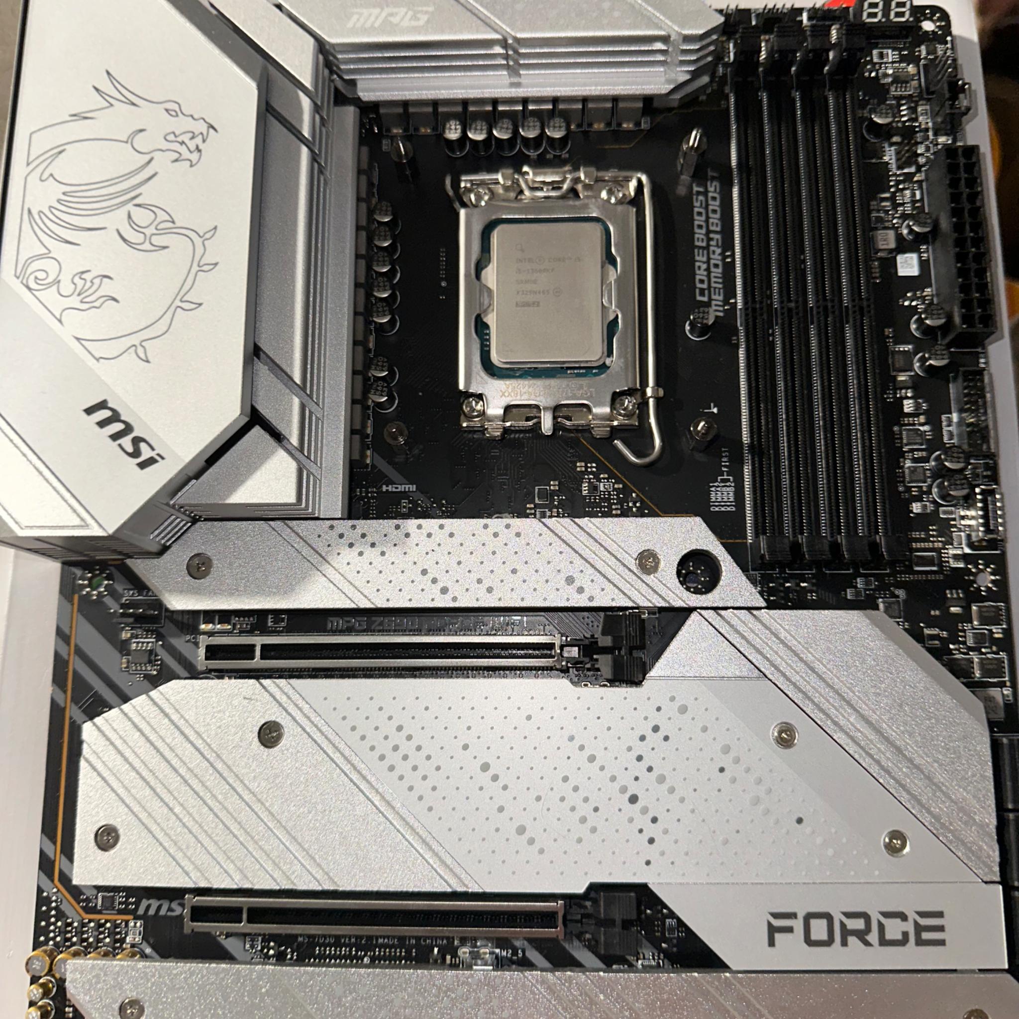 BUNDLE MSI Z690 Force WiFi Gaming Motherboard & Intel Core i5-13600kf