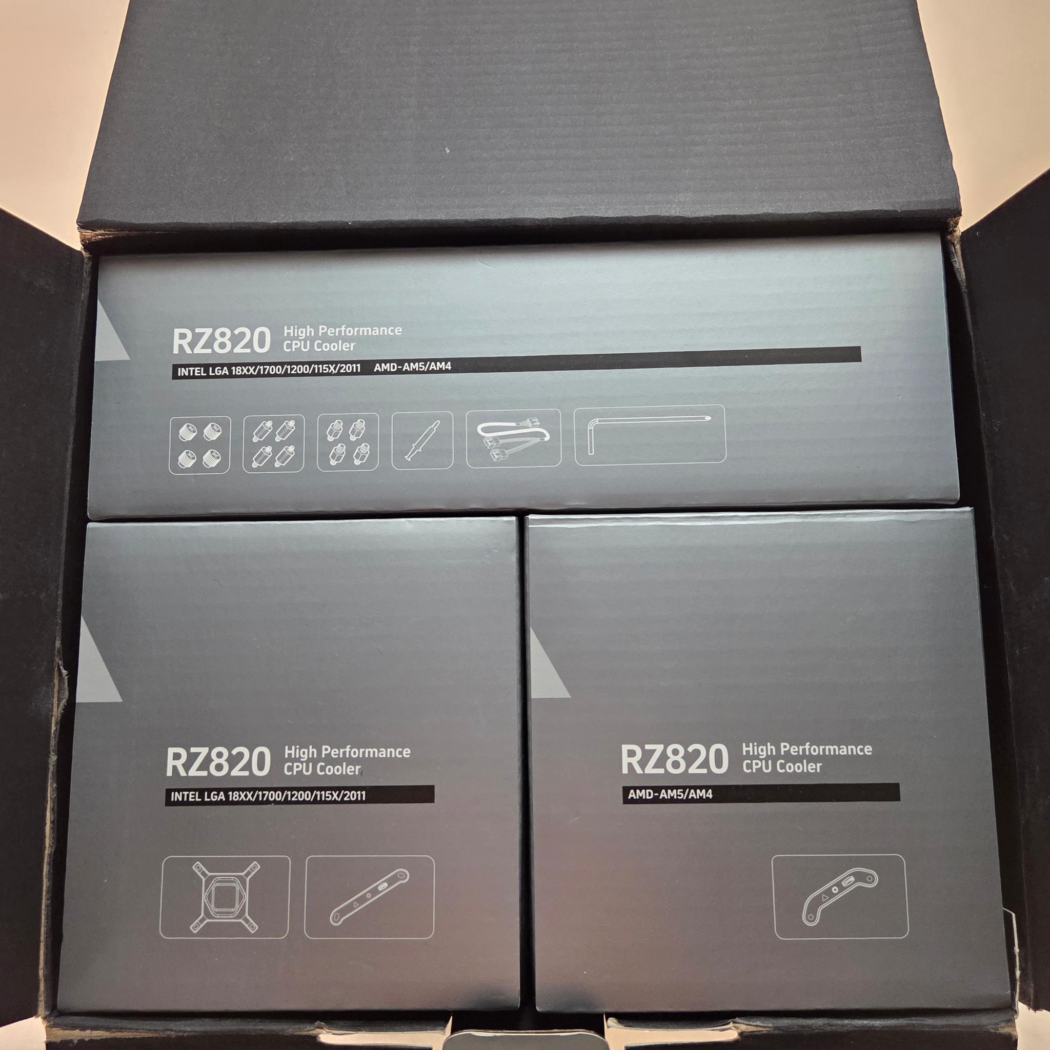 CPS PCCOOLER RZ820 CPU Air Cooler