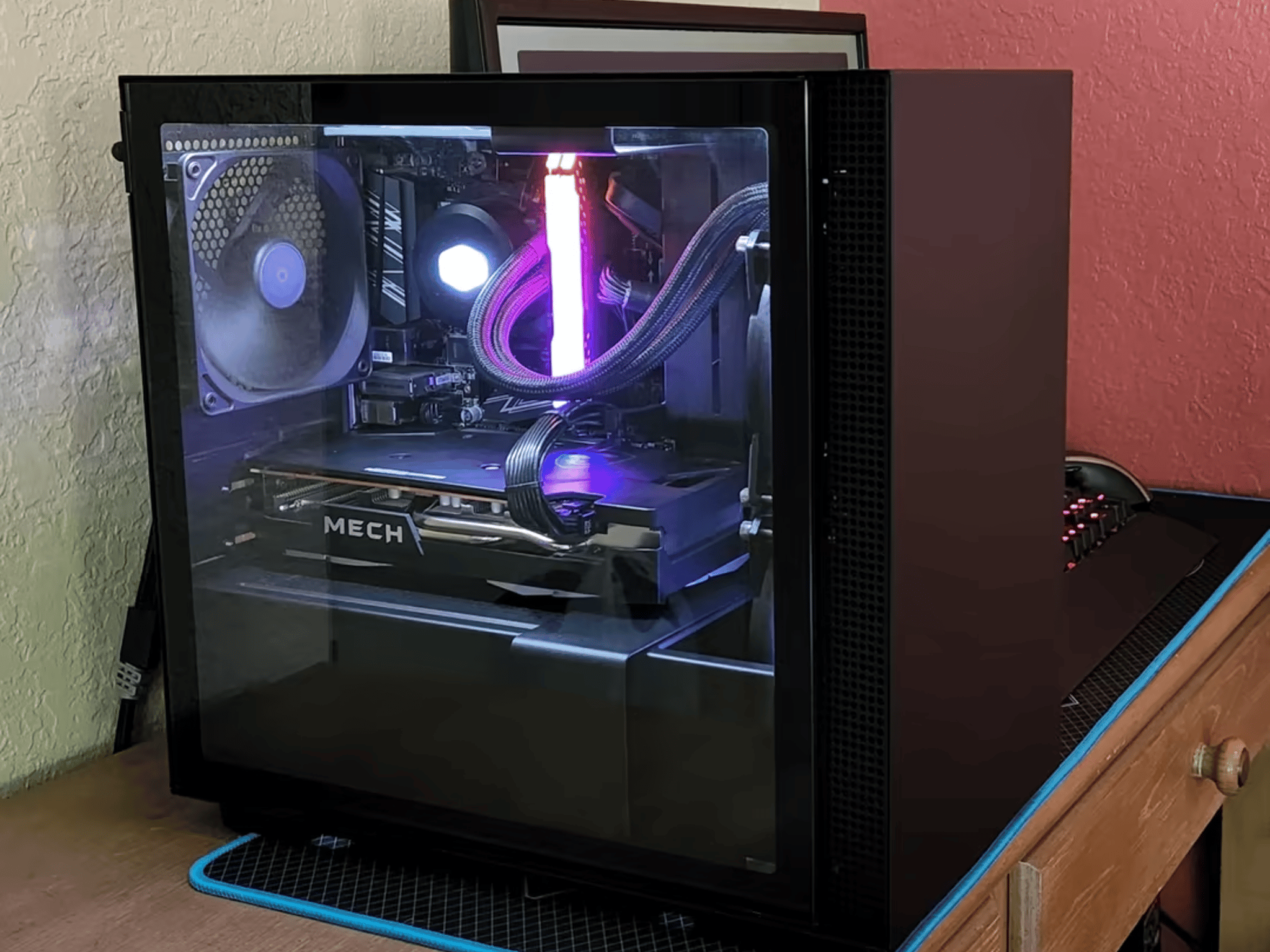 Mini-itx build.  Ryzen 3600, RX 6600.
