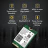 WiFi 6E Wireless Card Intel AX210 NGW Bluetooth 5.3 Tri-Band 5400Mbps Network Adapter for Laptop