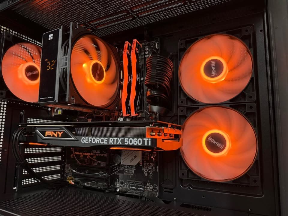 🔥 RTX 5060 Ti Gaming PC | AM5 DDR5 Build – High FPS 1080p / 1440p 🔥