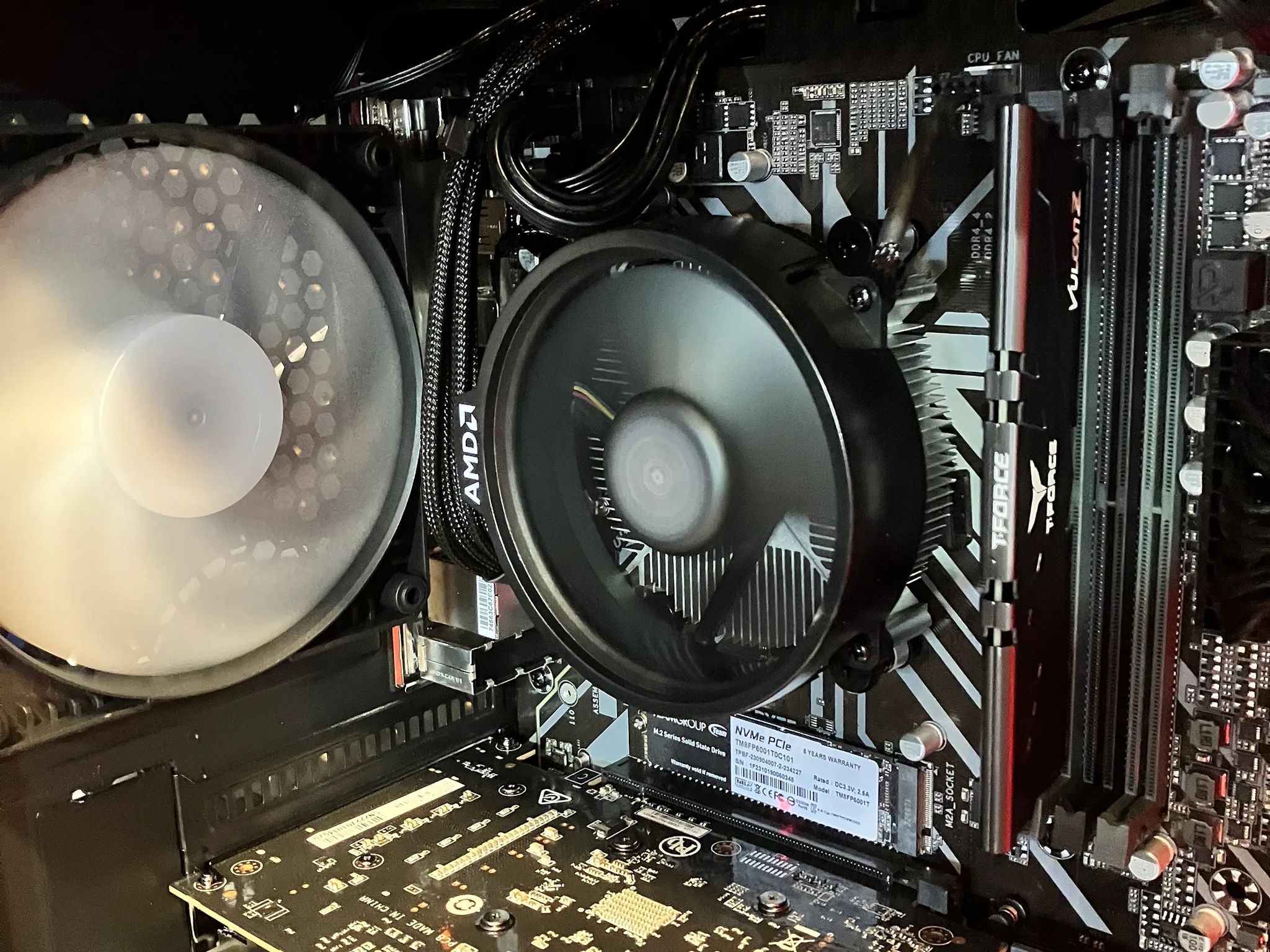 Gaming/Streaming PC W/ Ryzen 5 4500, RX 6500 XT, 1TB SSD, Windows 11 Pro