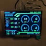 Gaming Desktop PC Stats Screen