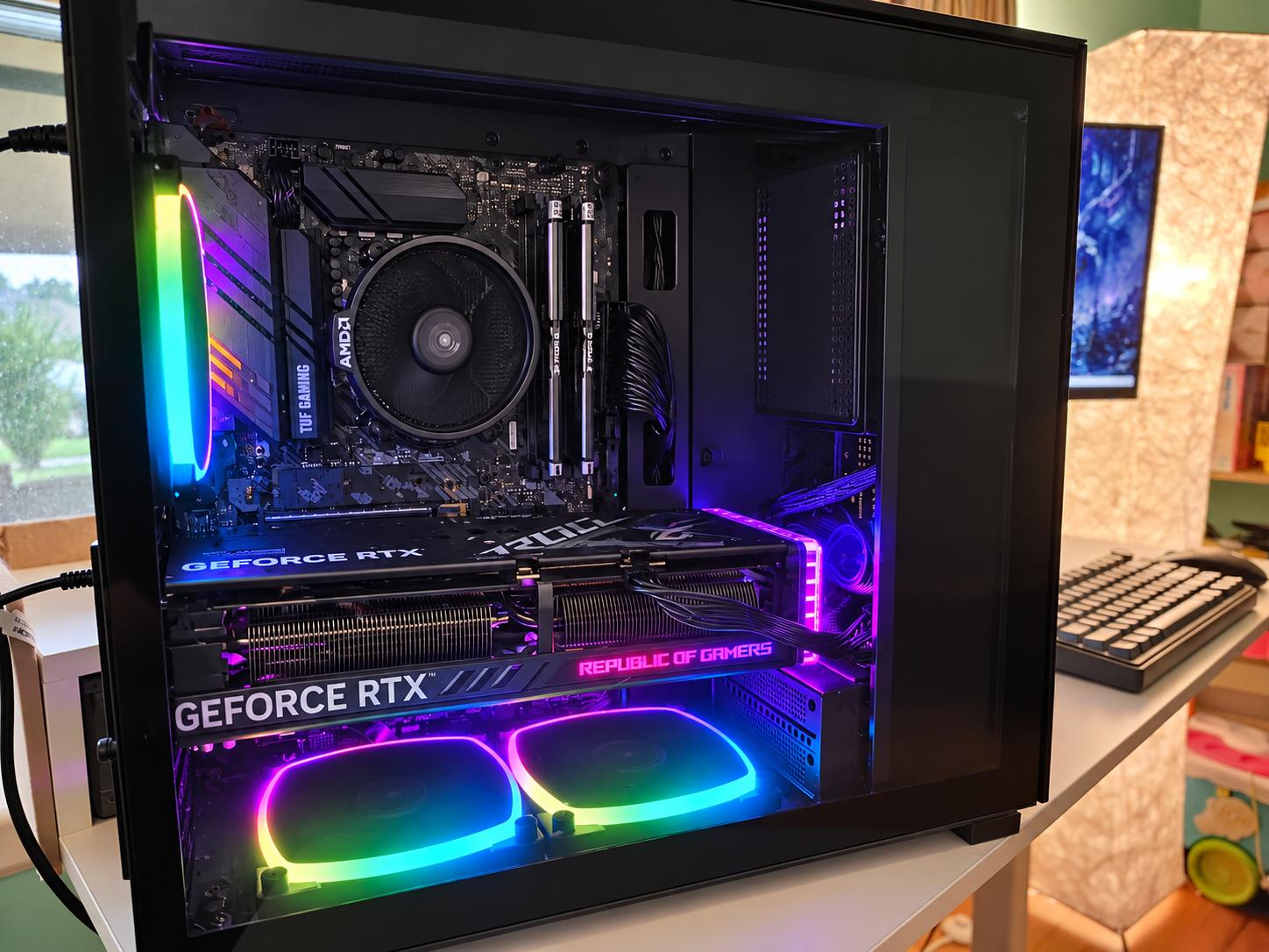 RTX 4060 8GB 1080p Gaming PC | Ryzen 5 5500 6-Core | 16GB DDR4 | 512GB NVMe | Shadow Mesh