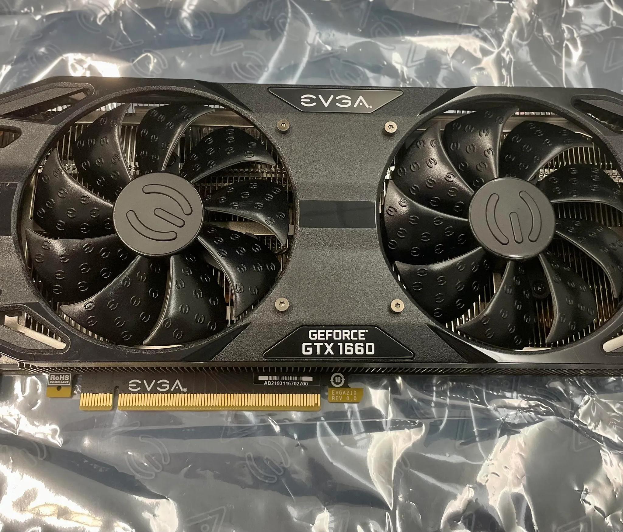 FREE SHIPPING! NVIDIA EVGA XC ULTRA GeForce GTX 1660