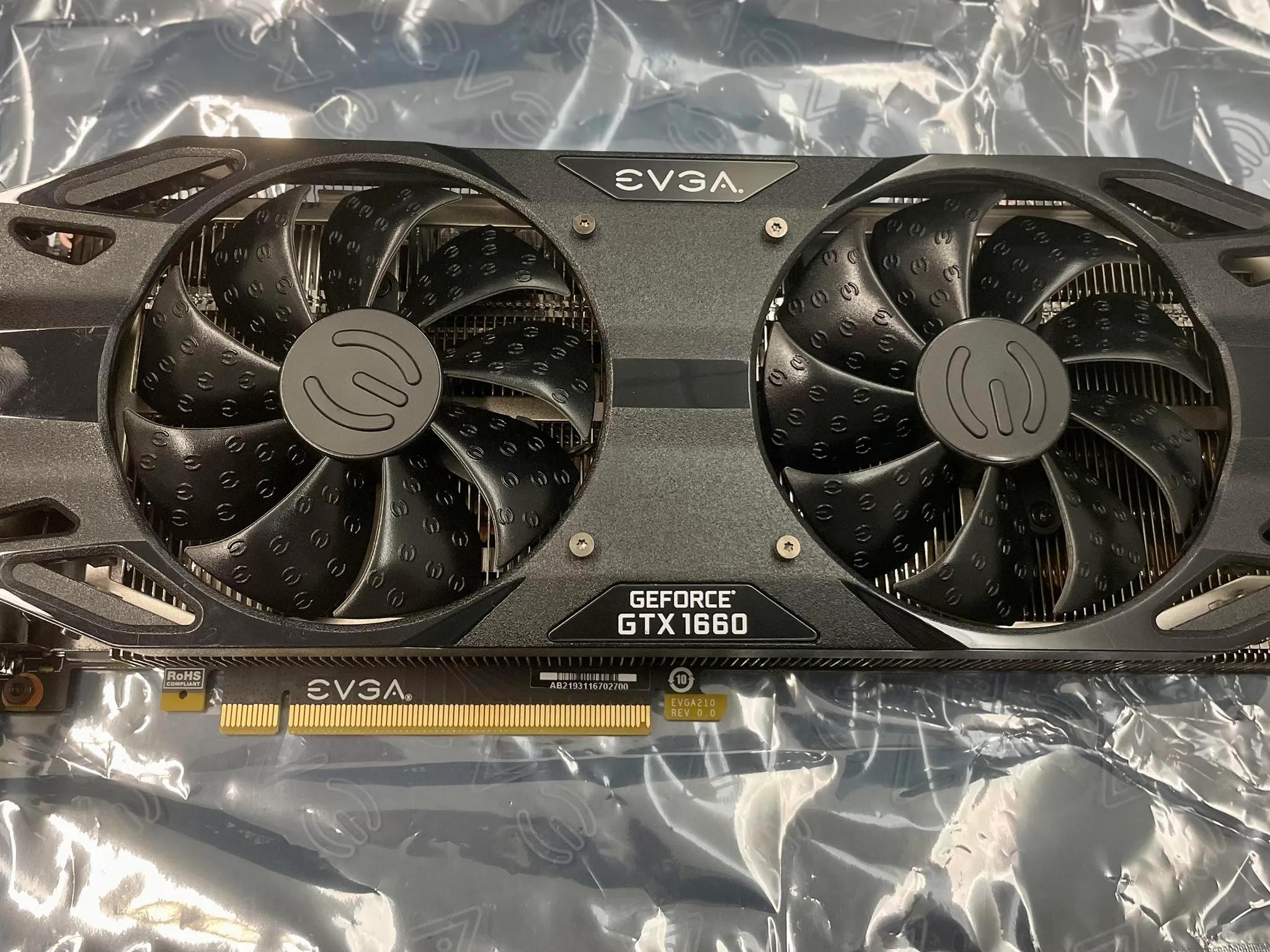 FREE SHIPPING! NVIDIA EVGA XC ULTRA GeForce GTX 1660