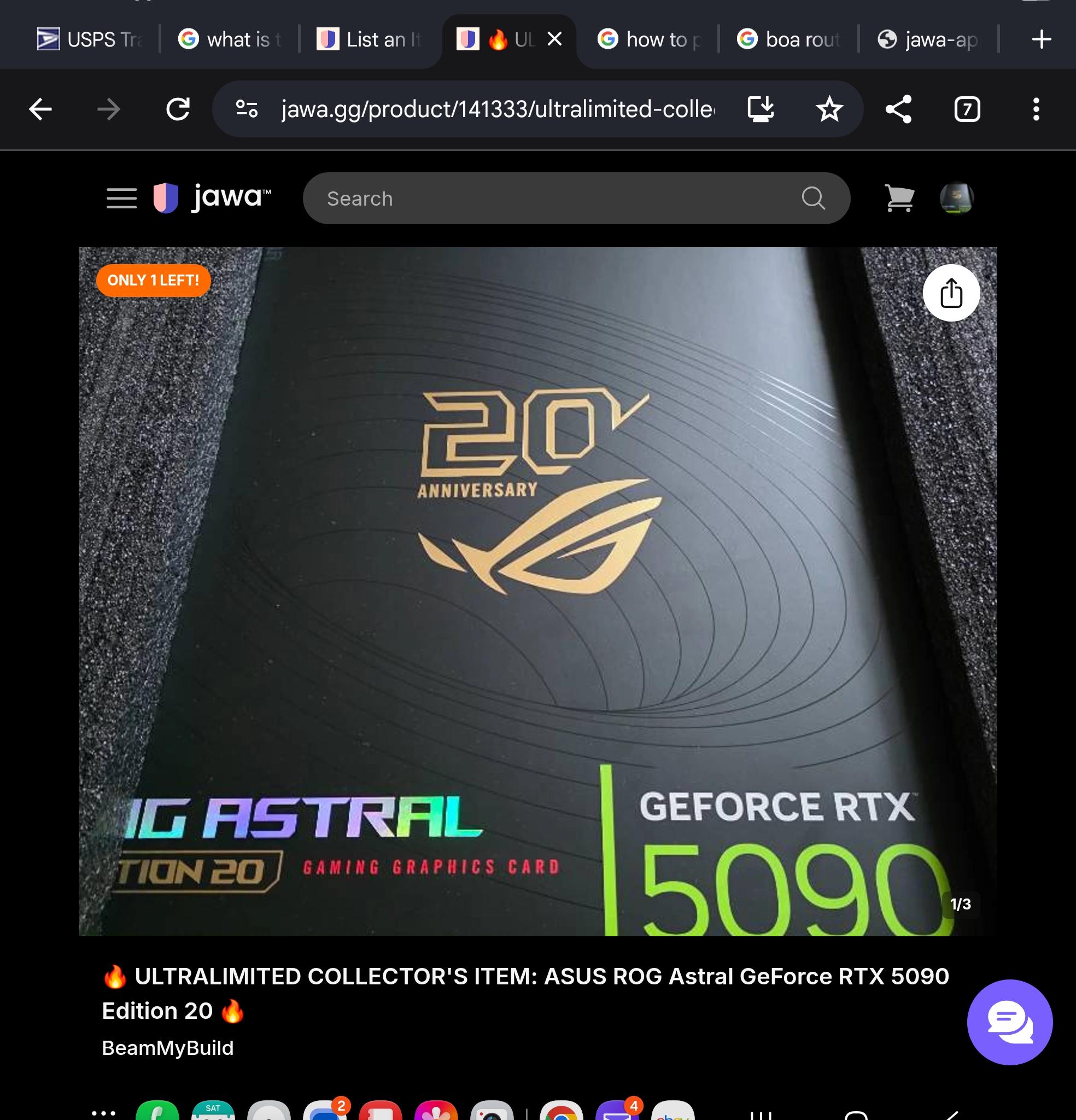 NVIDIA GeForce RTX 5090 (From Bundle) - Brand New / Mint Condition