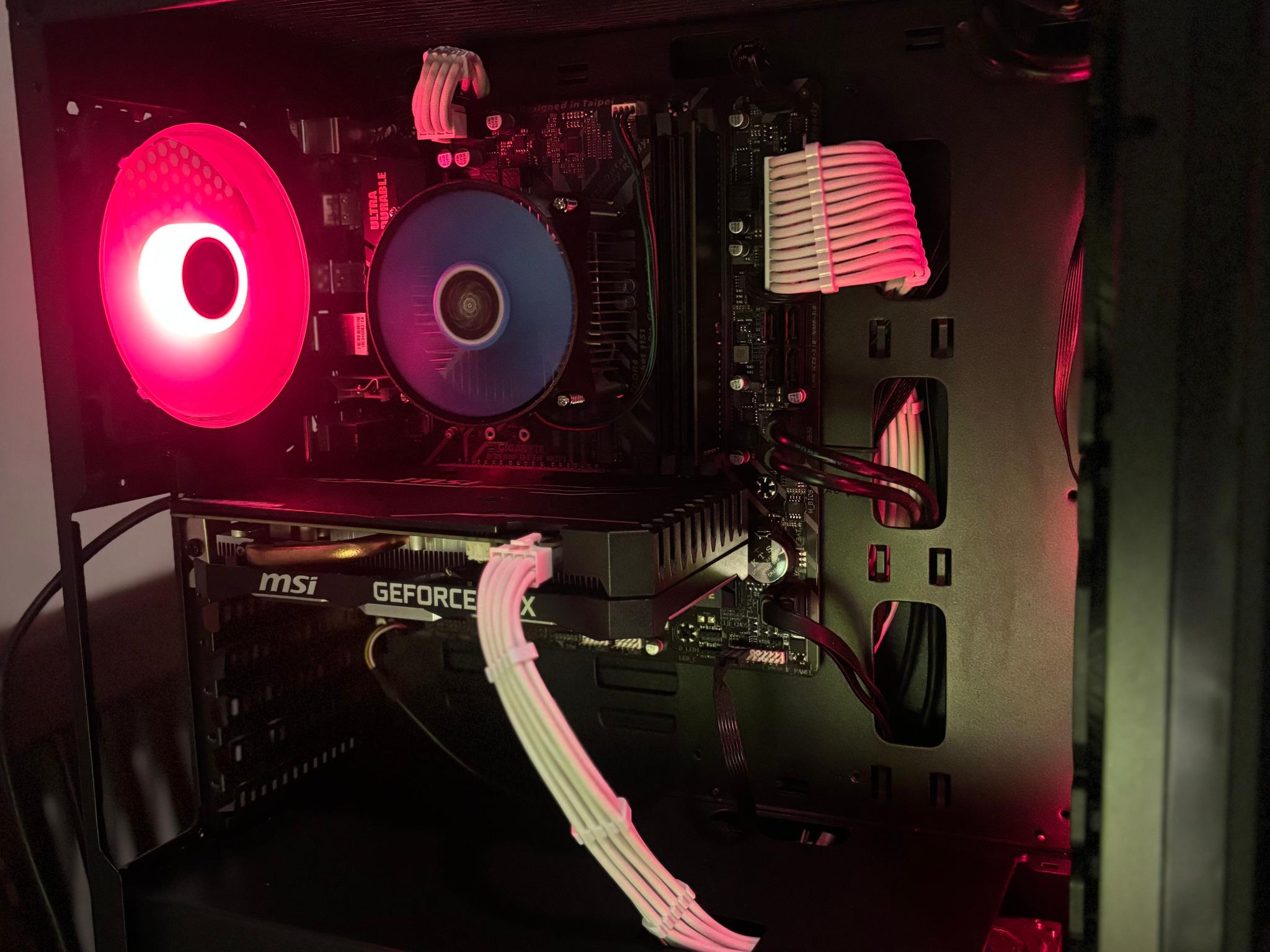 BUDGET GAMING PC I3-9100F GTX 1660