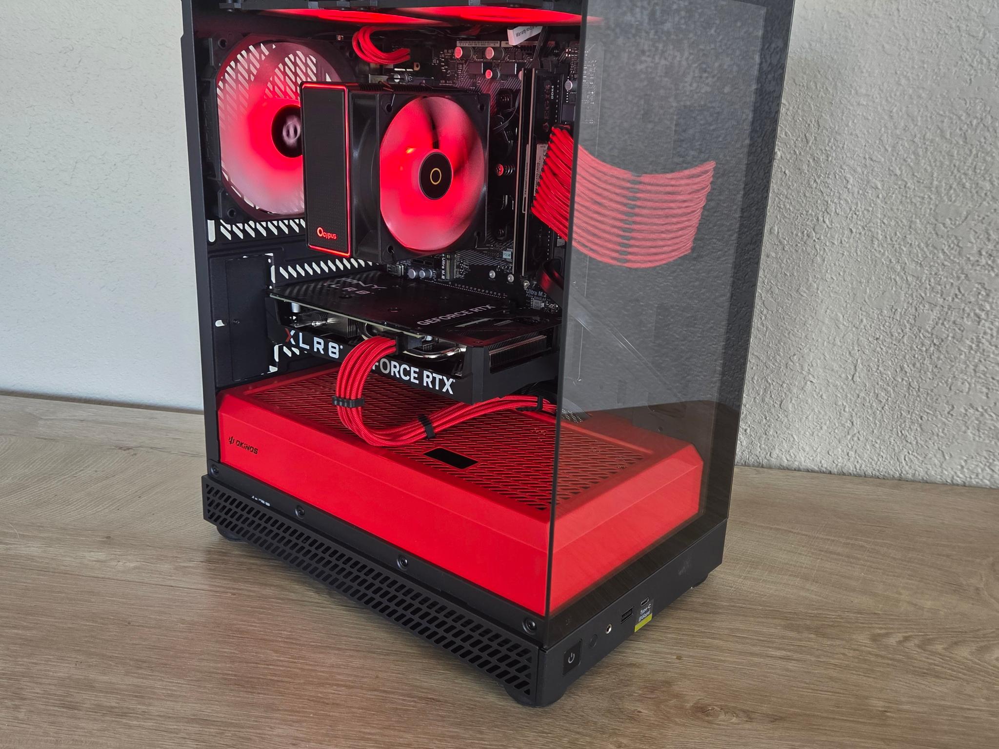 🔴 Crimson Eclipse | RTX 4060 Gaming PC 🔴