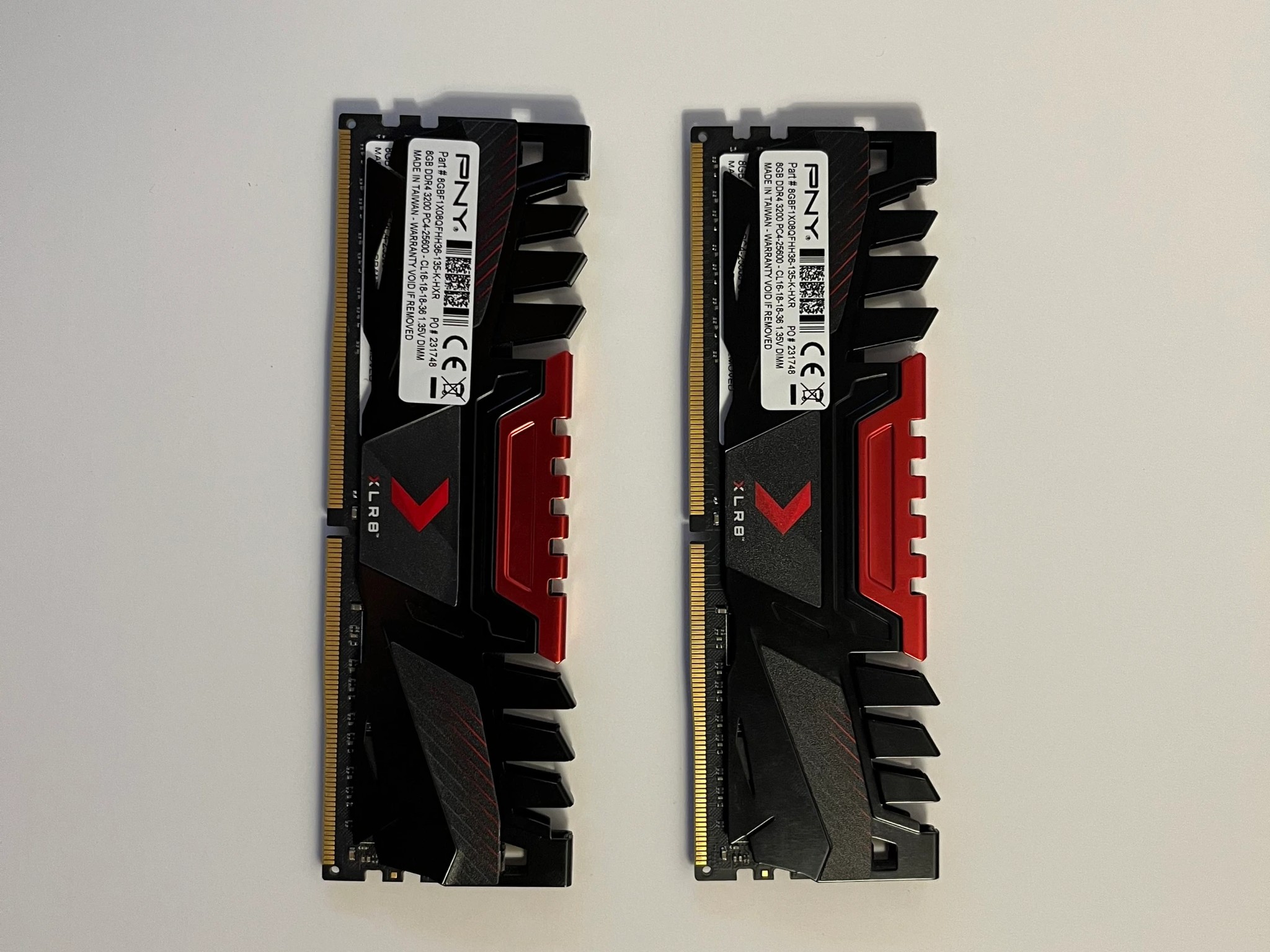 16gb PNY 3200mhz CL 16 DDR4 Ram