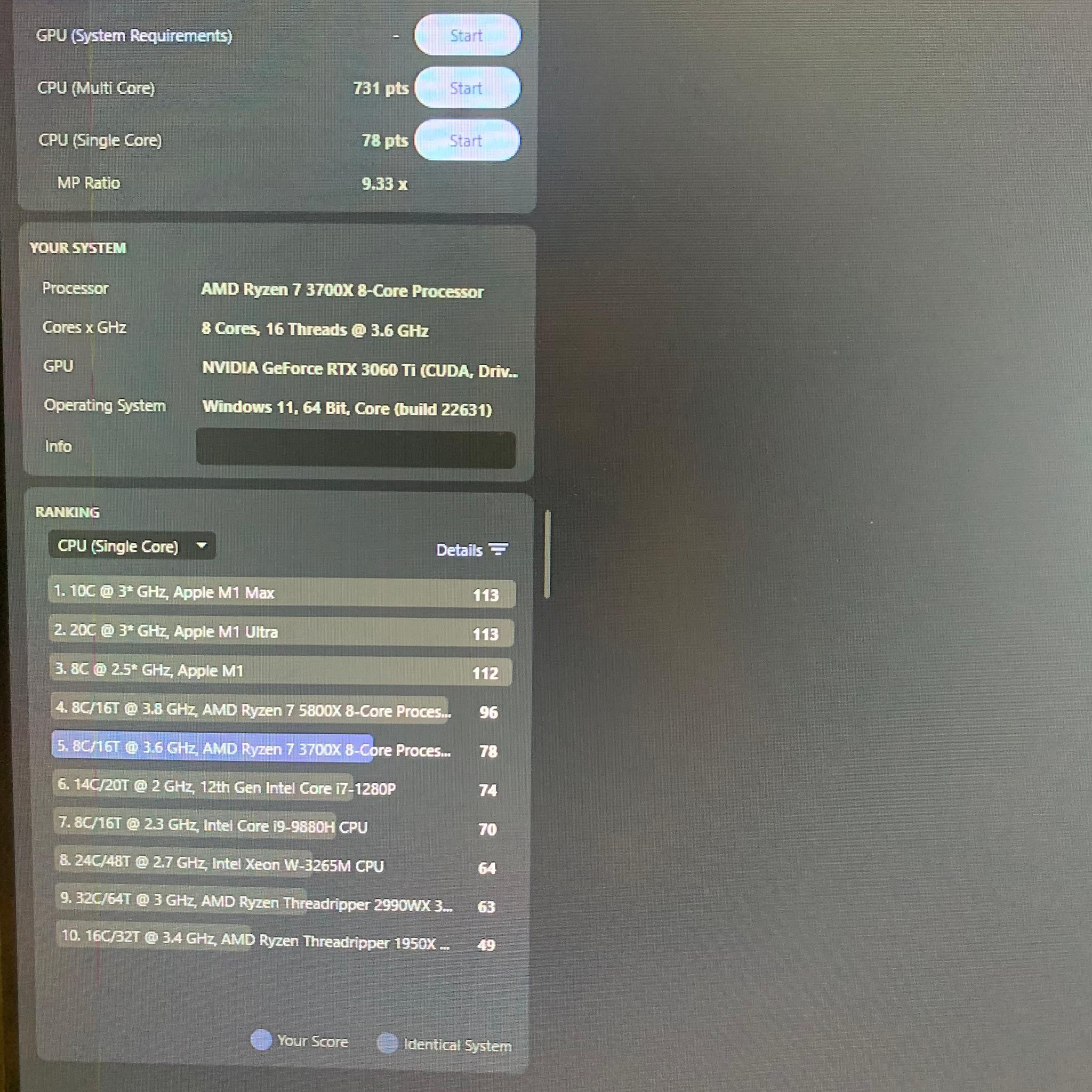 RTX 3060 TI - Ryzen 7 3700X Gaming/Productivity PC - 1 TB SSD - 16 GB DDR4 RAM