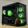 🖤♠️ 1440p Black Gaming PC ♠️🖤 RTX 3070 | Ryzen 5 5500 | 16gb RAM | 500gb NVME SSD | Wifi + BT