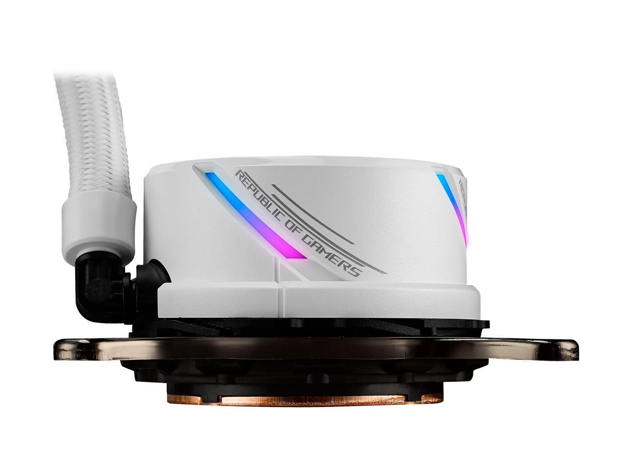 ASUS ROG Strix LC 360 RGB White Edition 360mm All-in-one RGB Liquid CPU Cooler