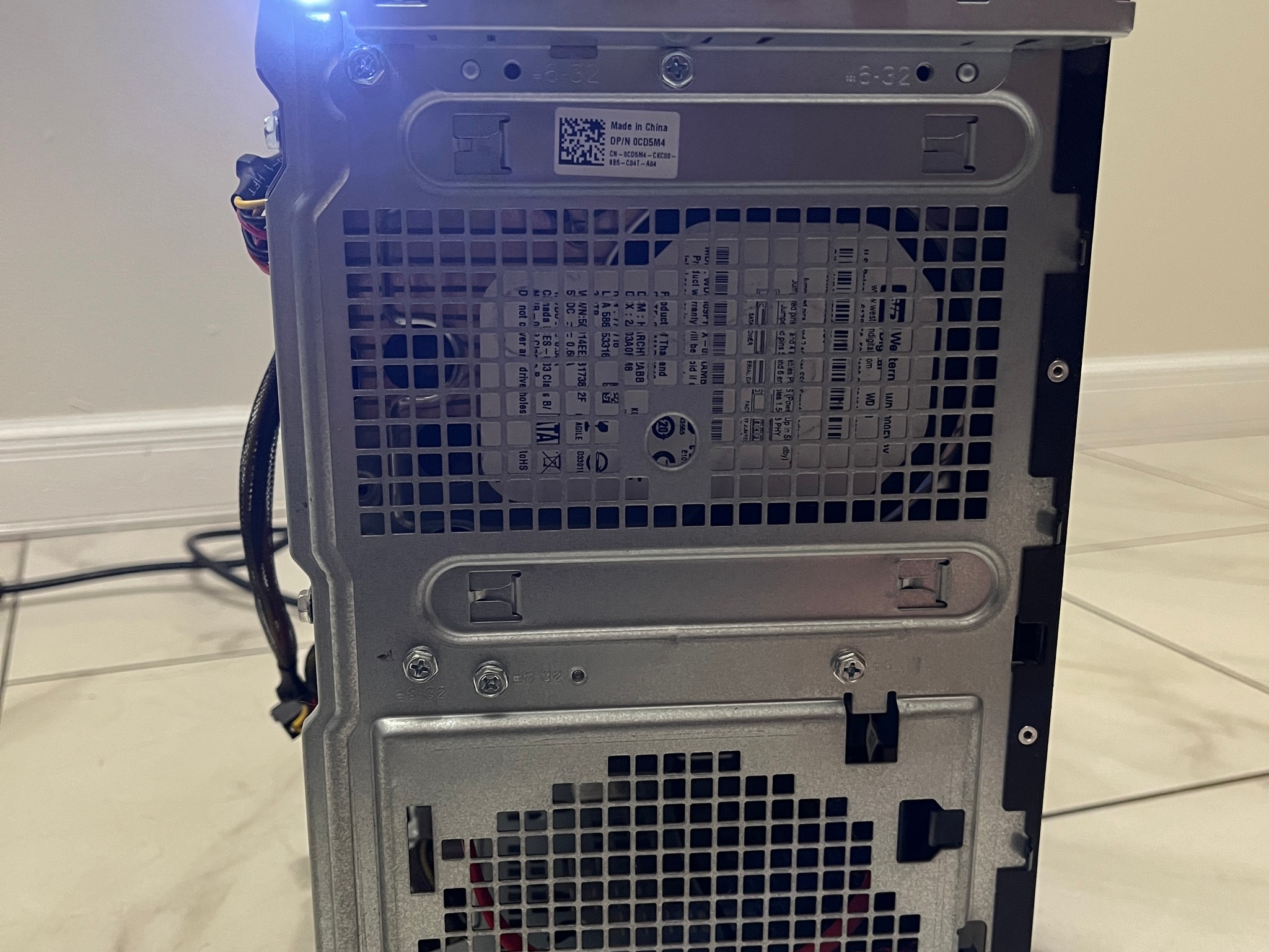 NVIDIA RTX 2070, Intel i5-8500, 16GB RAM,3.2TB Storage- Dell Gaming PC w/Wi-Fi & BT(Missing F Plate)