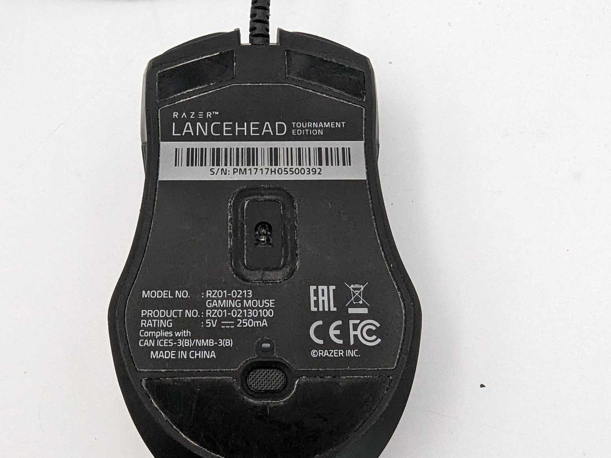 Razer Lancehead wired gaming mouse