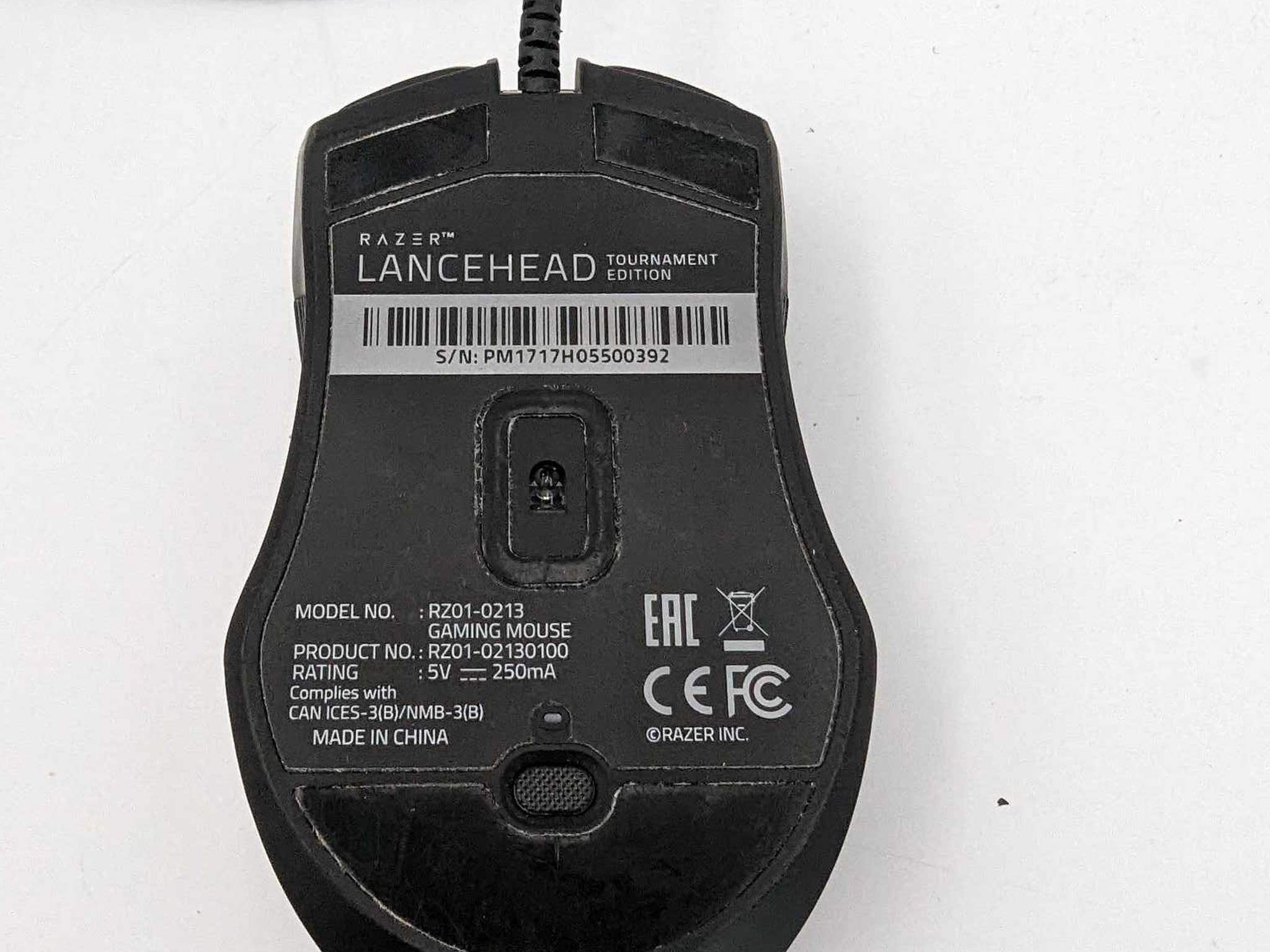 Razer Lancehead wired gaming mouse