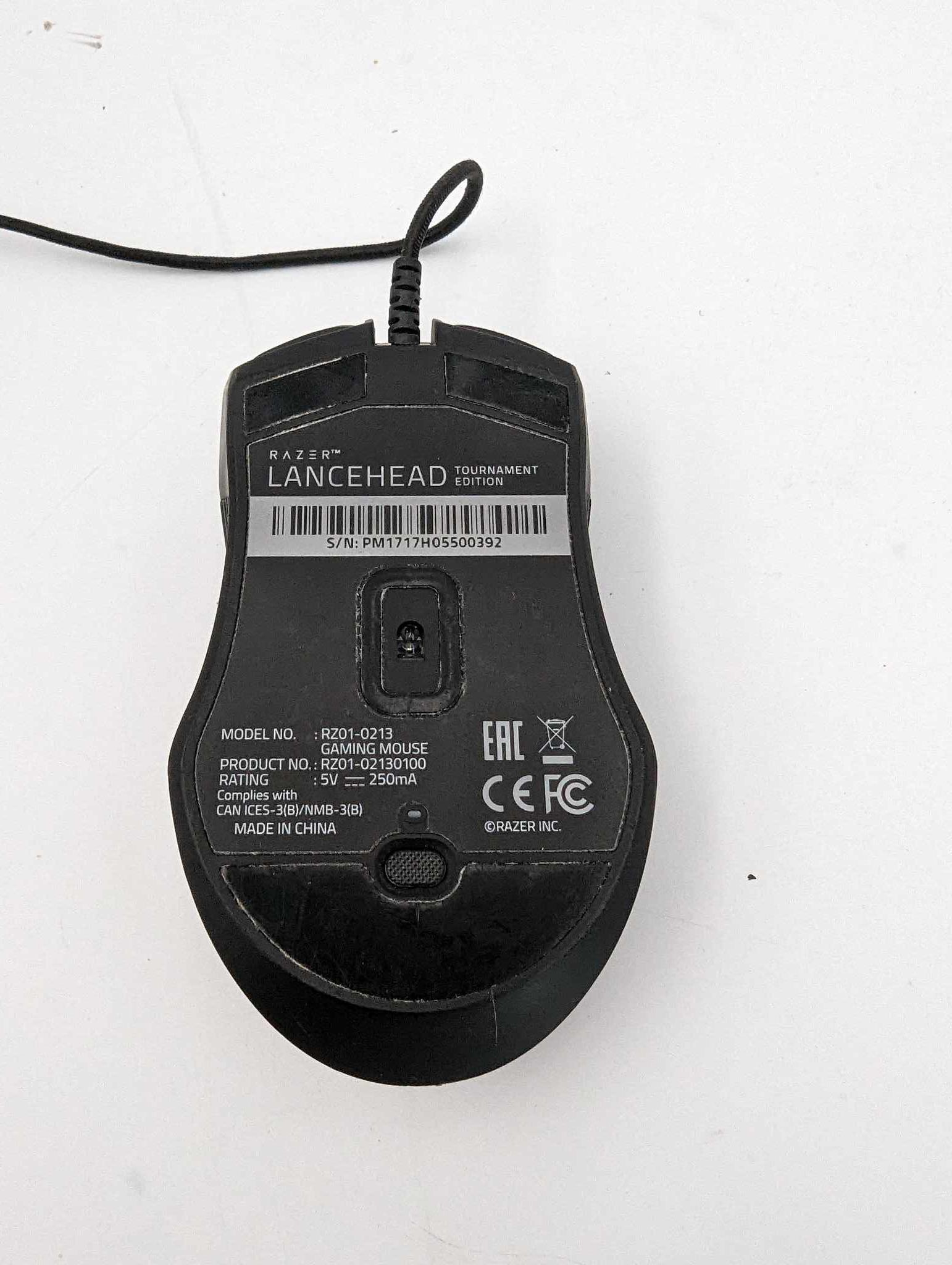 Razer Lancehead wired gaming mouse