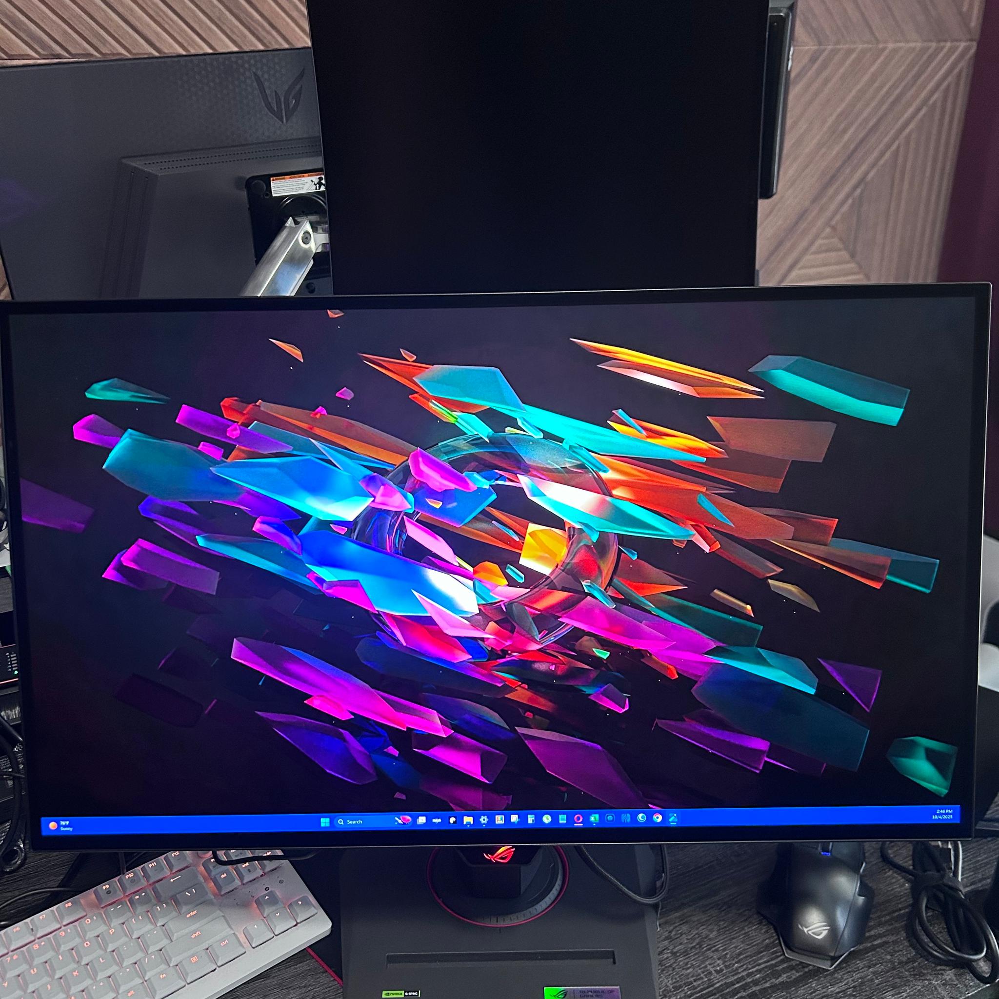 ASUS ROG 27" OLED - 480hz Refresh Rate - (2560x1440 Resolution) - Gaming Monitor