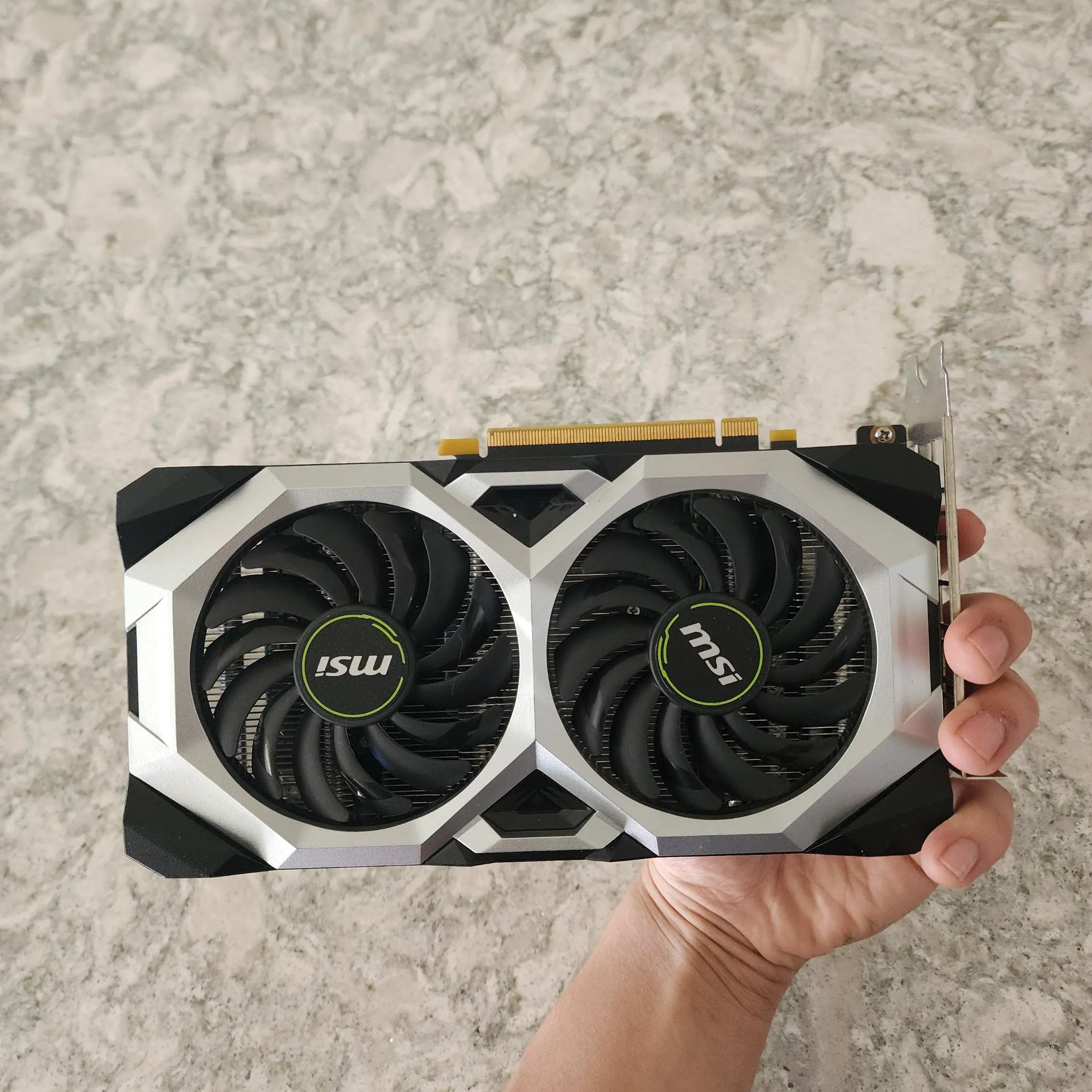 MSI RTX 2060 VENTUS GP OC 6GB GDDR6 – DLSS, Hardware Ray Tracing